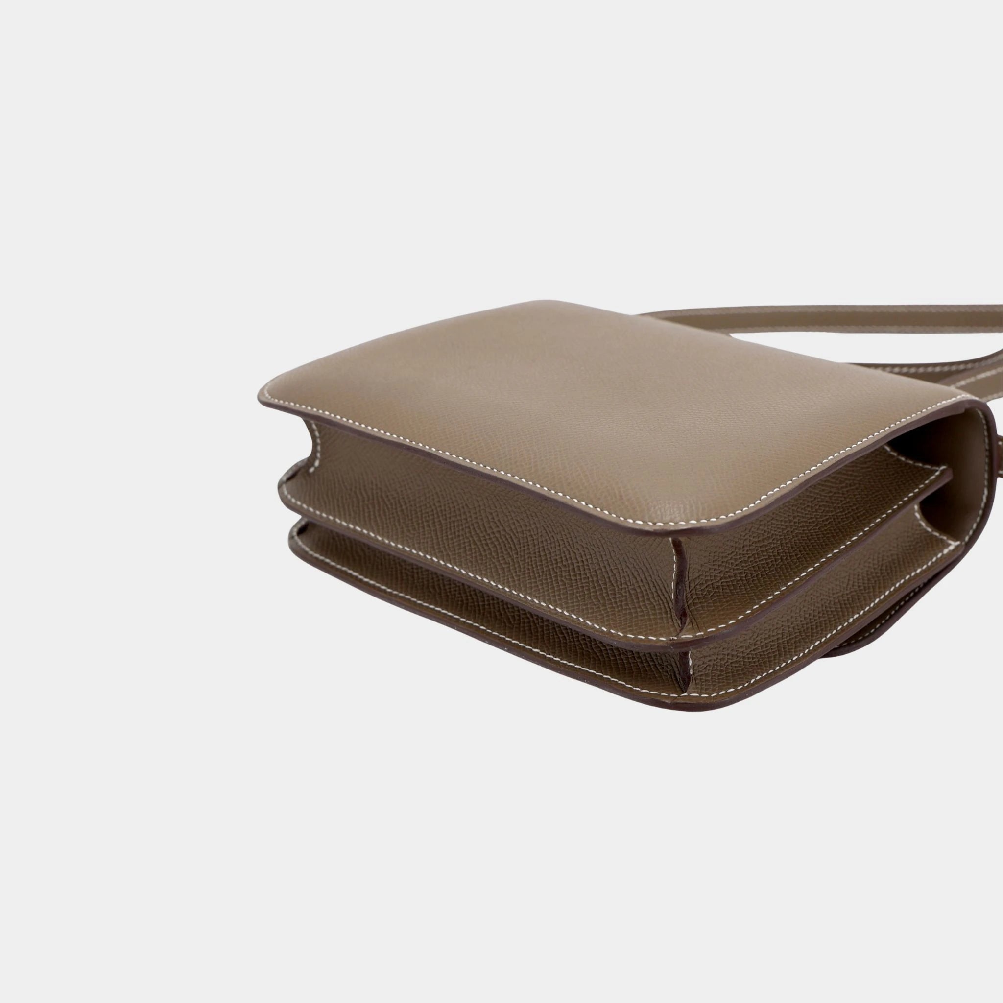 Hermes Constance Mini Epsom Etoupe GHW, bottom