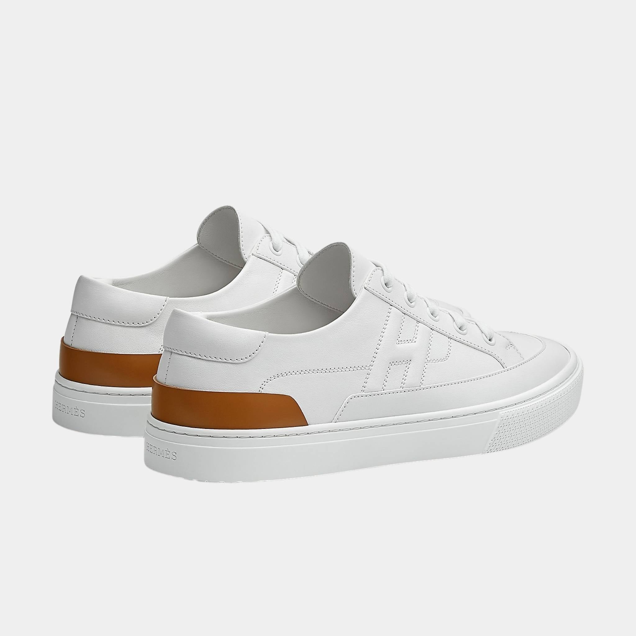 Hermes Deep Sneaker in Calfskin, Back
