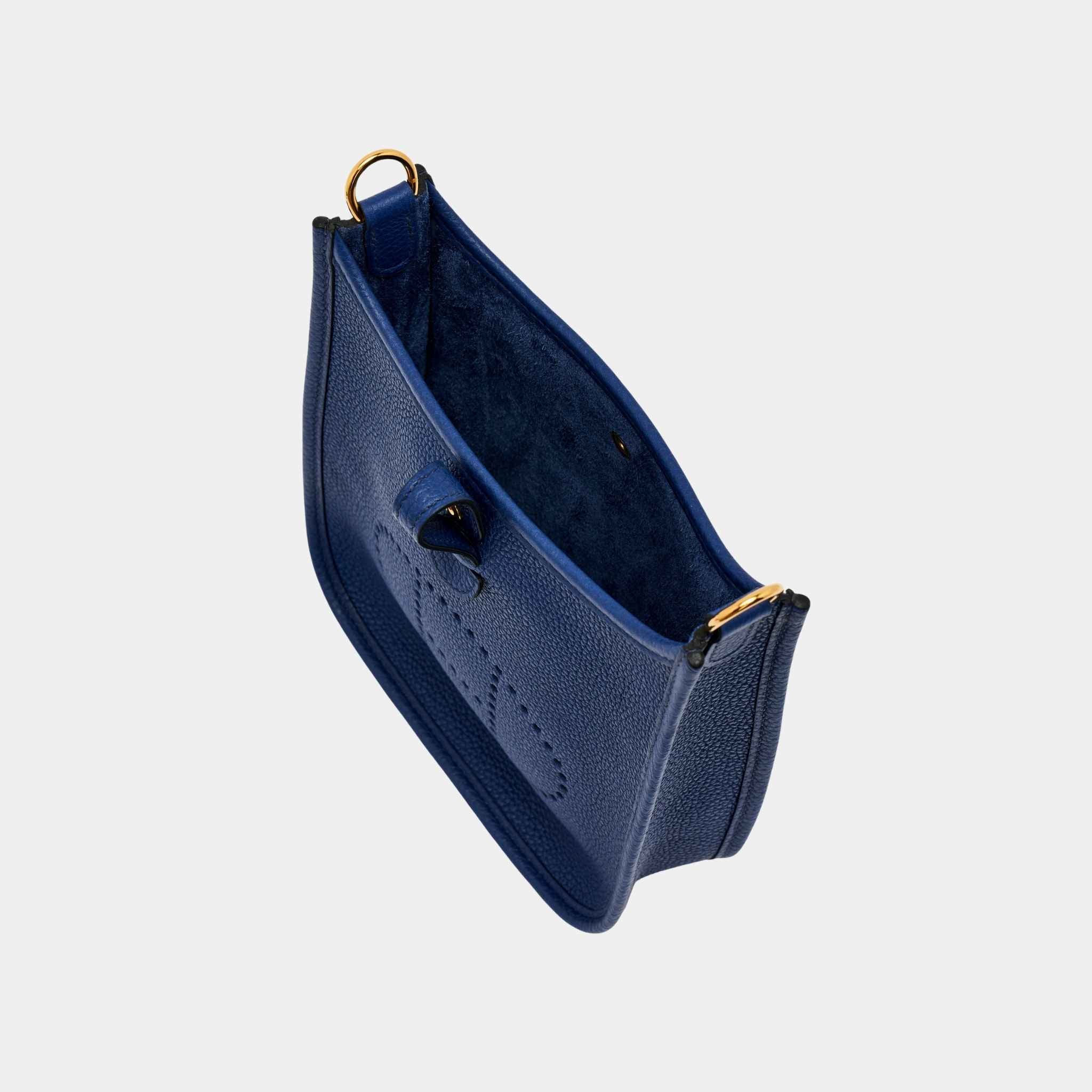Hermes Evelyne 16 Amazone Blue Sapphire, Top
