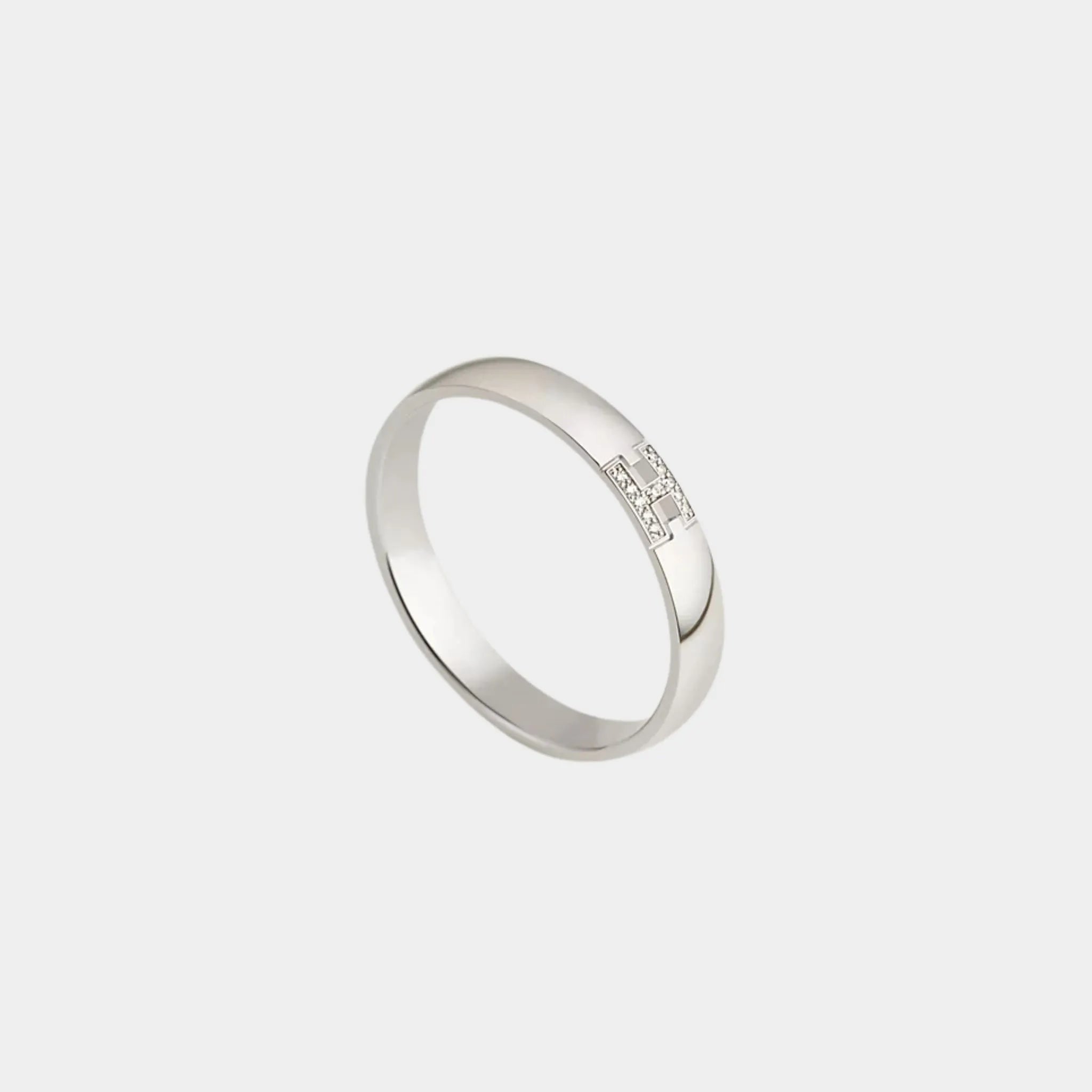 Hermes Ever Herakles Alliance White Gold - Diamonds, Front