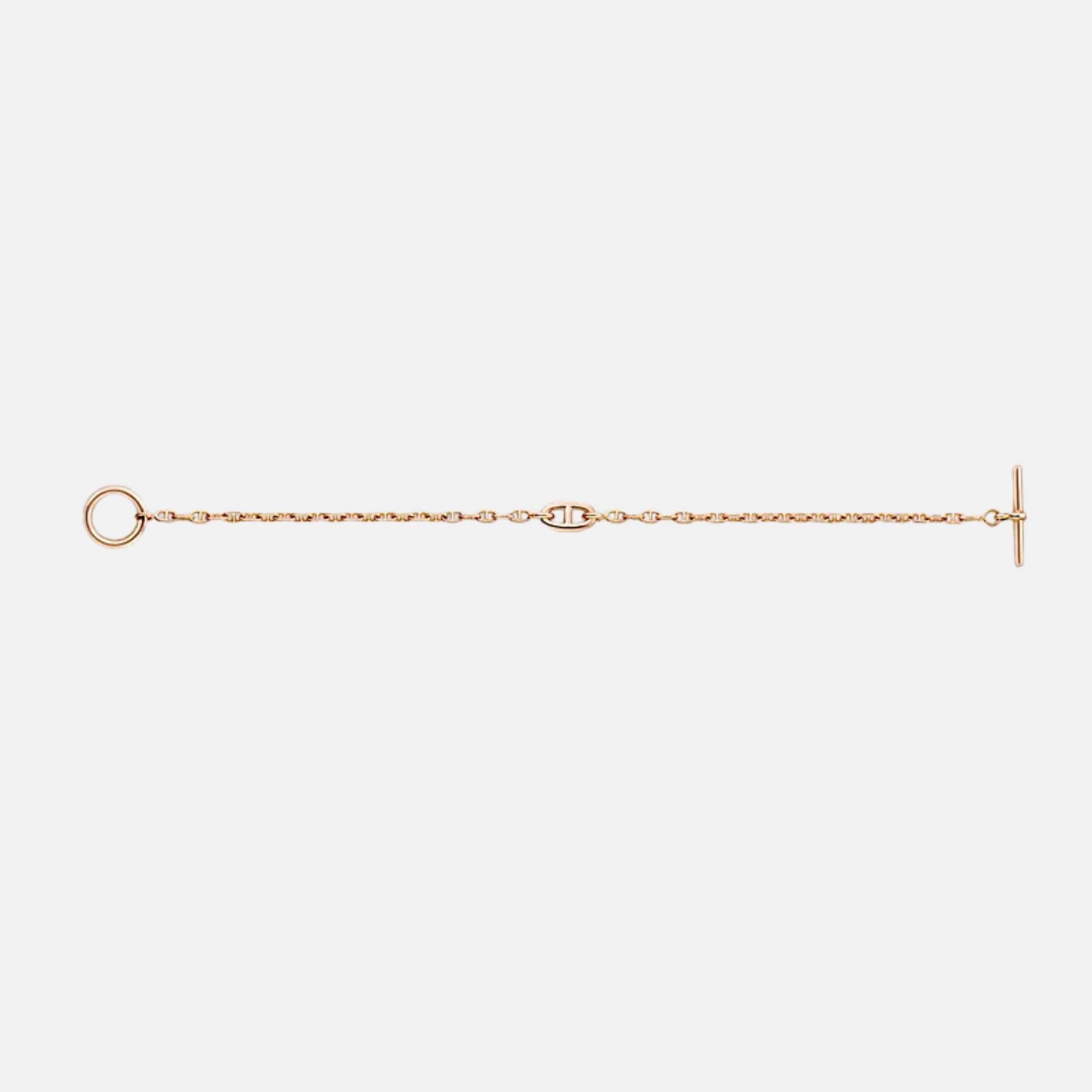 Hermes Farandole Bracelet Very Small Model Rose Gold, Unlinked