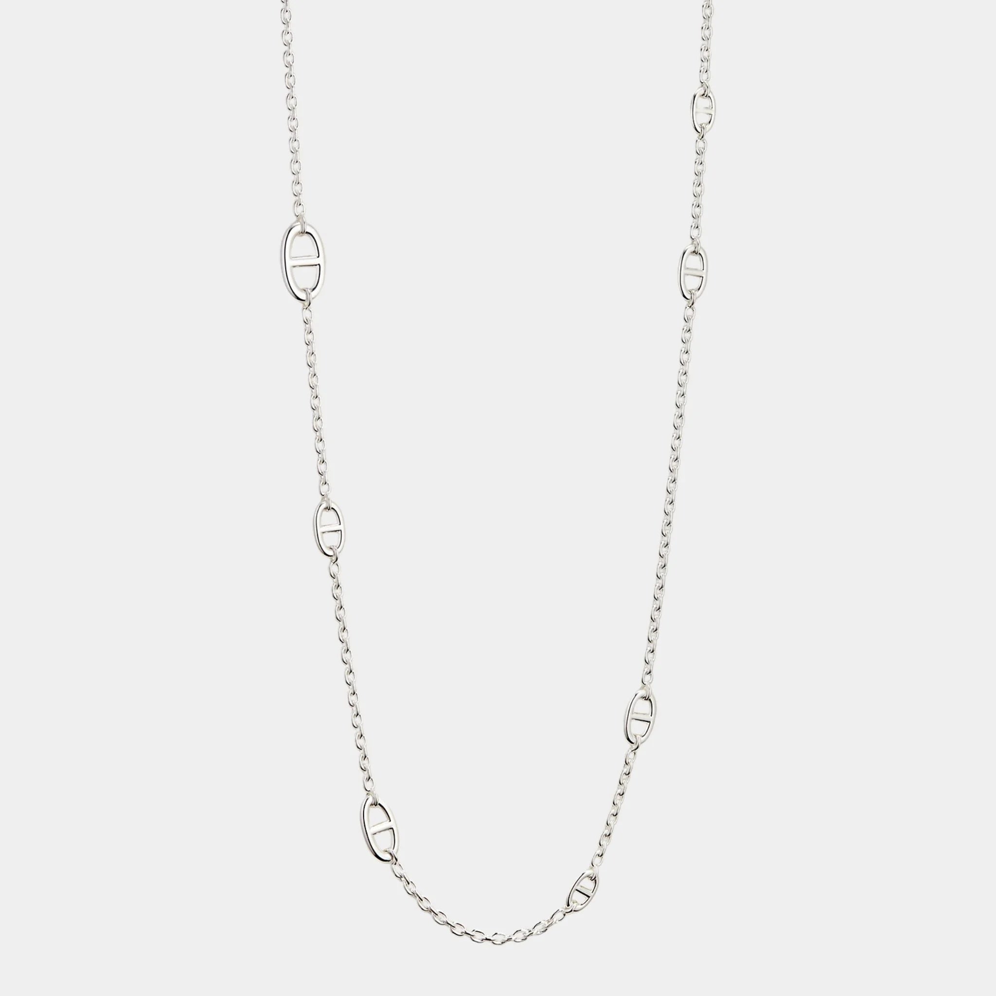 Hermes Farandole Long Necklace 120, Front