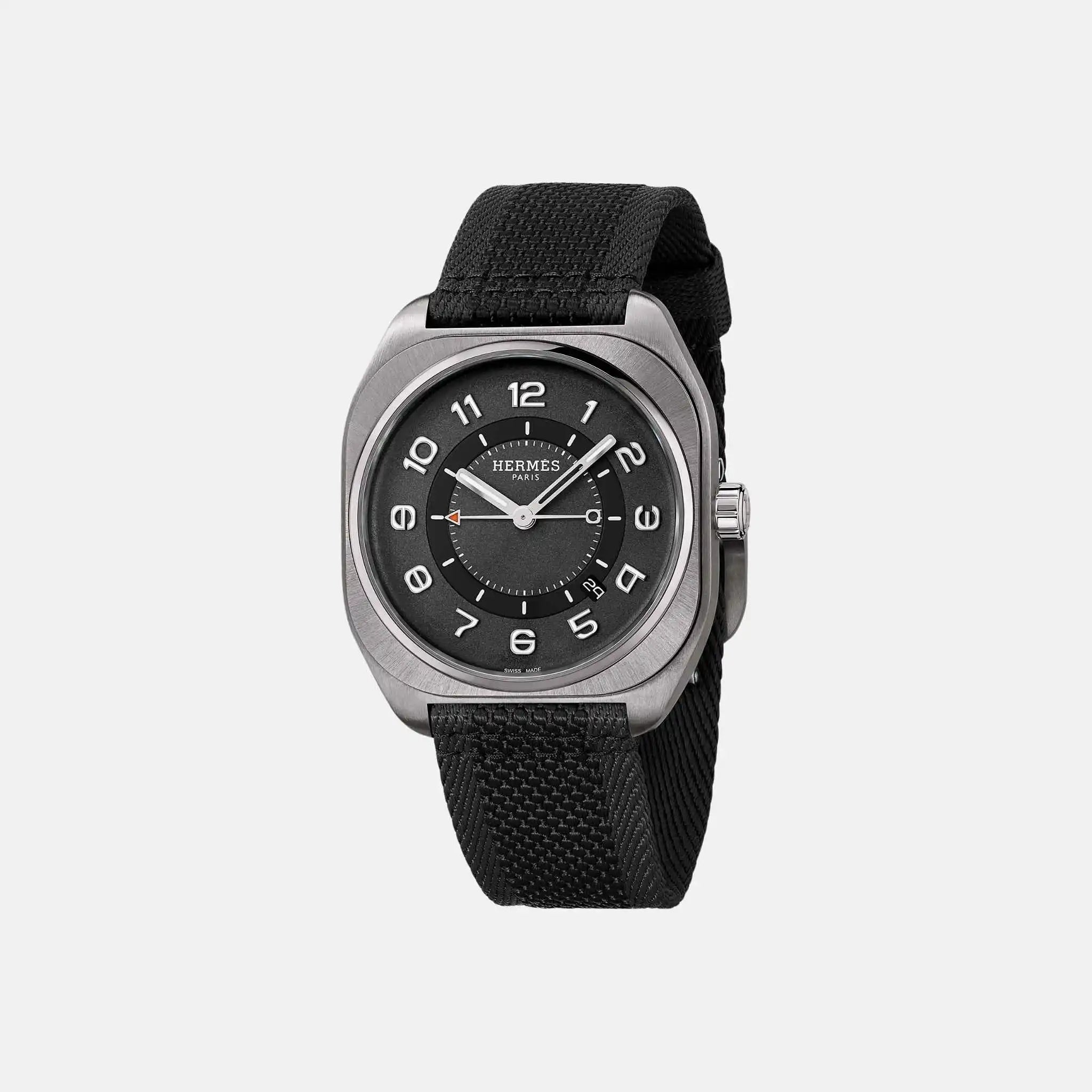 Hermes H08 Watch 42mm Titanium, Frontside