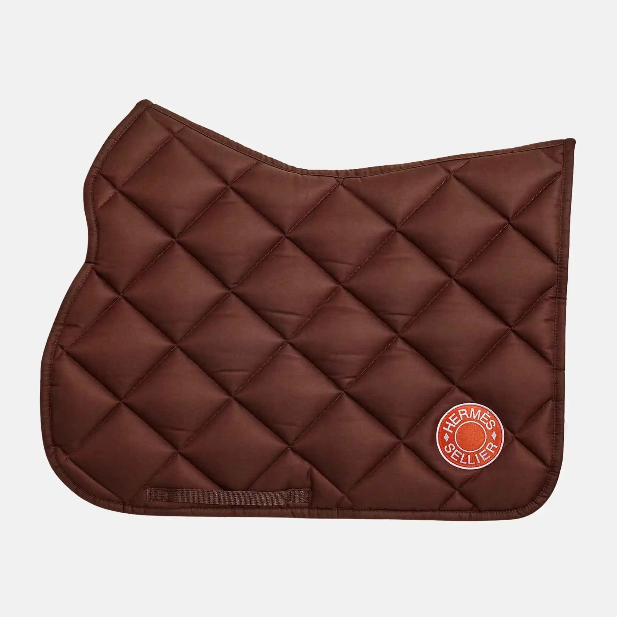 Hermes Jump Mixed Saddle Pad, Rouge Sellier