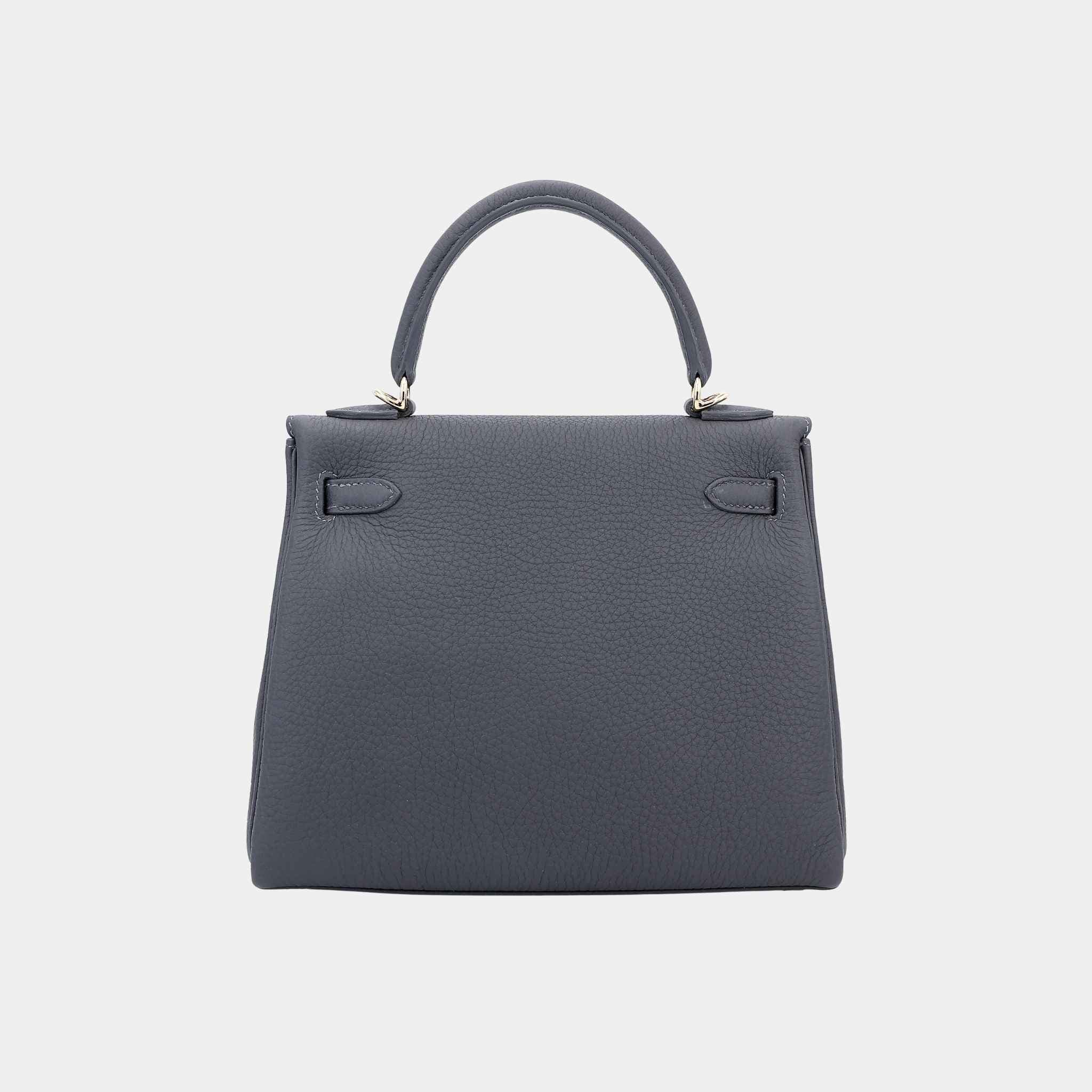 Hermes Kelly 25 Togo Ardoise PBHW, Back