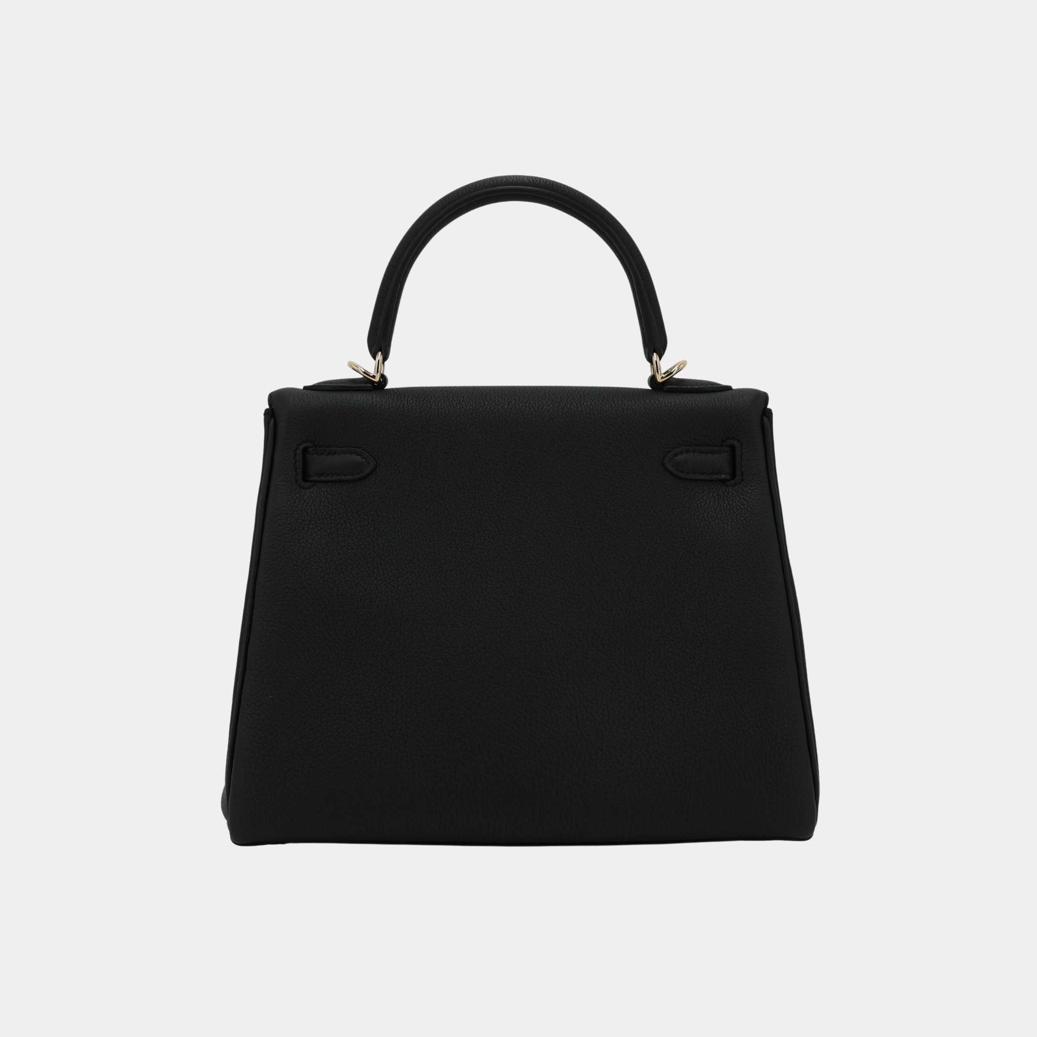 Hermes Kelly 25 Togo Black PBHW, Back