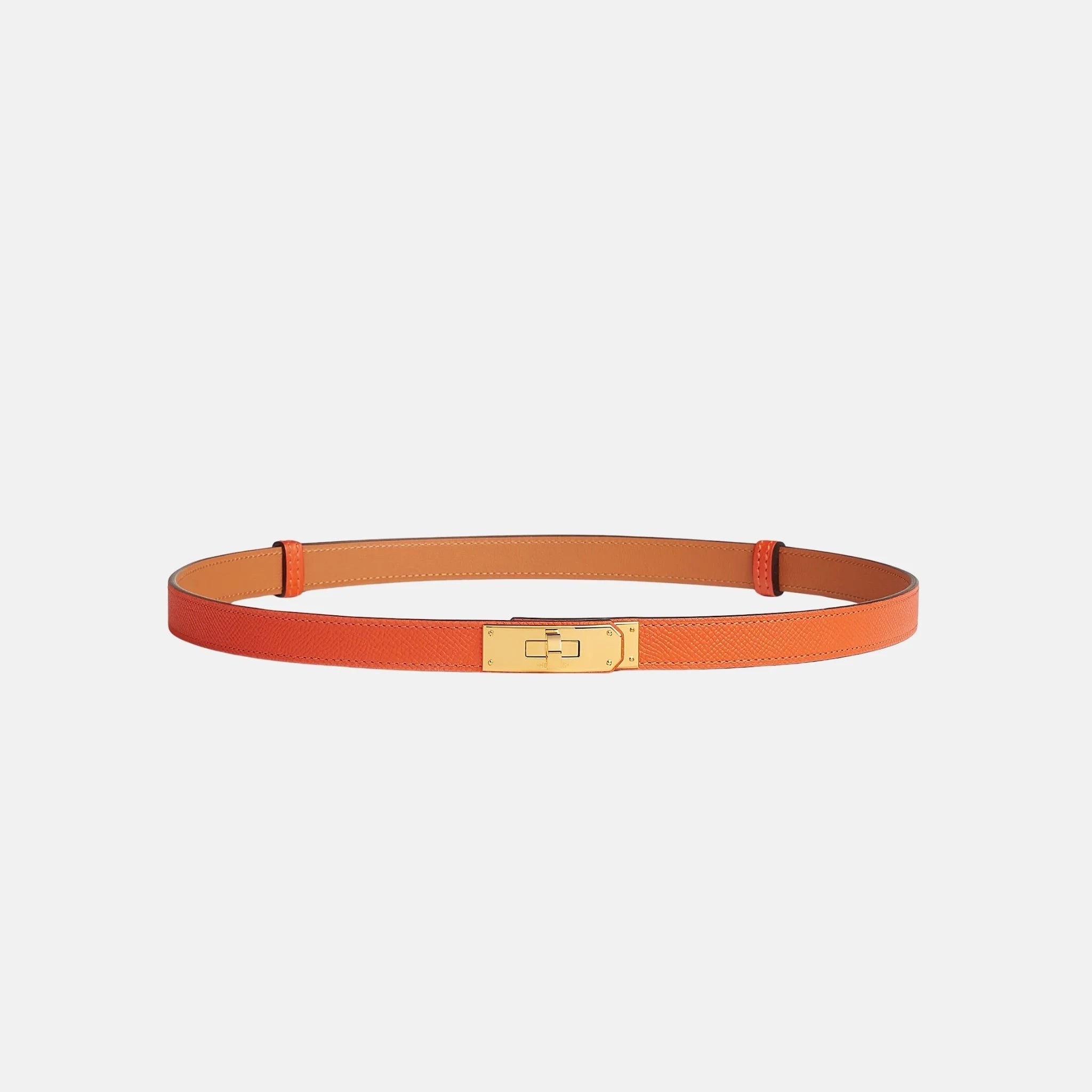Kelly Belt 18 Epsom Calfskin in Yellow Gold