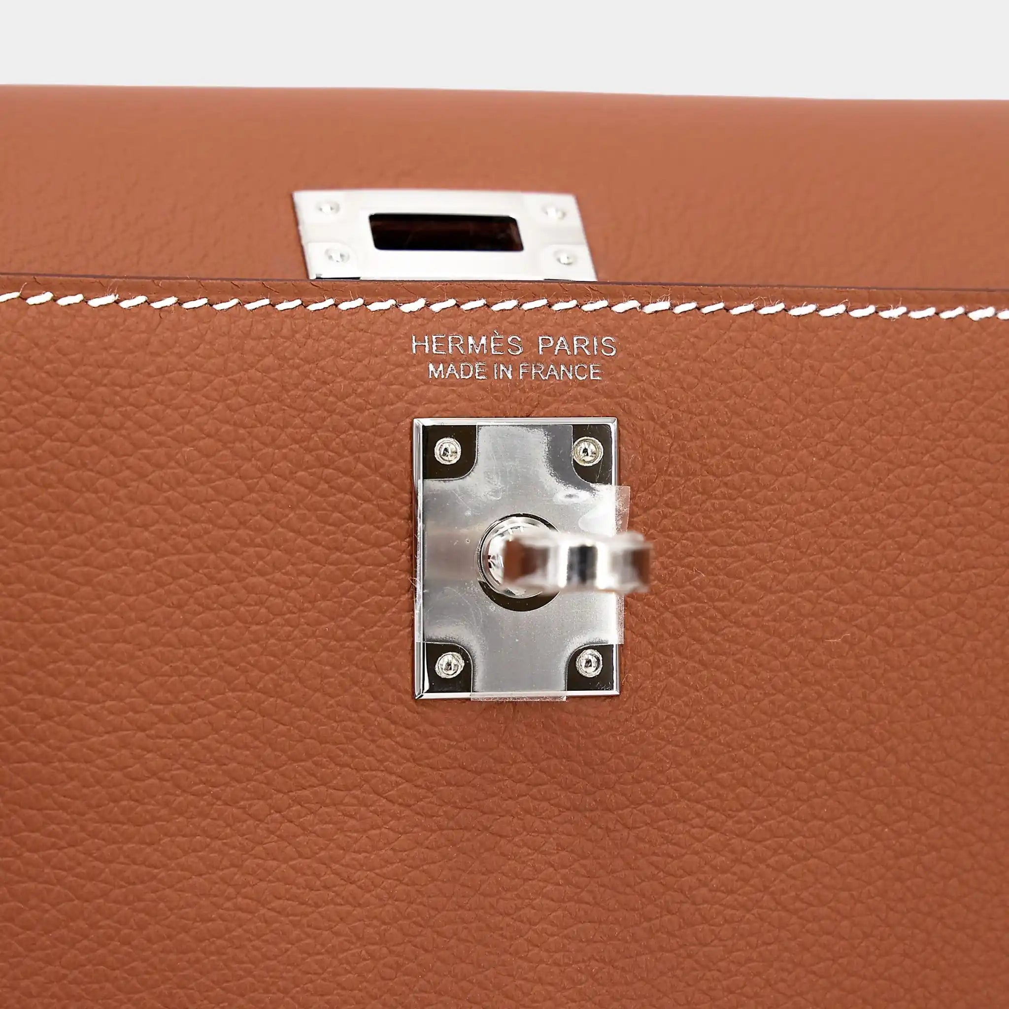 Kelly Danse Evercolor Gold PHW, Closeup, Kelly lock