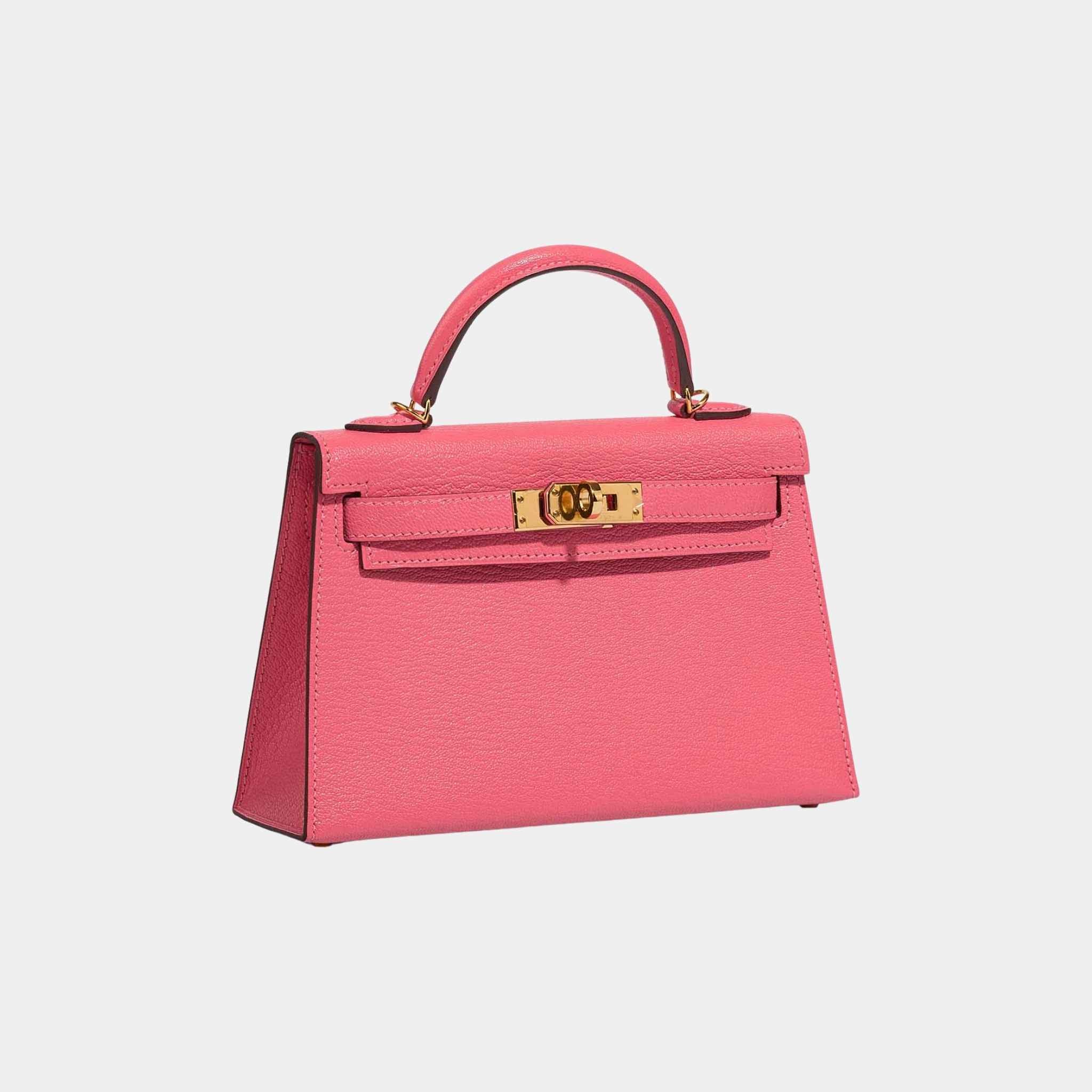 Hermes Kelly Mini Chevre Lipstick, Side