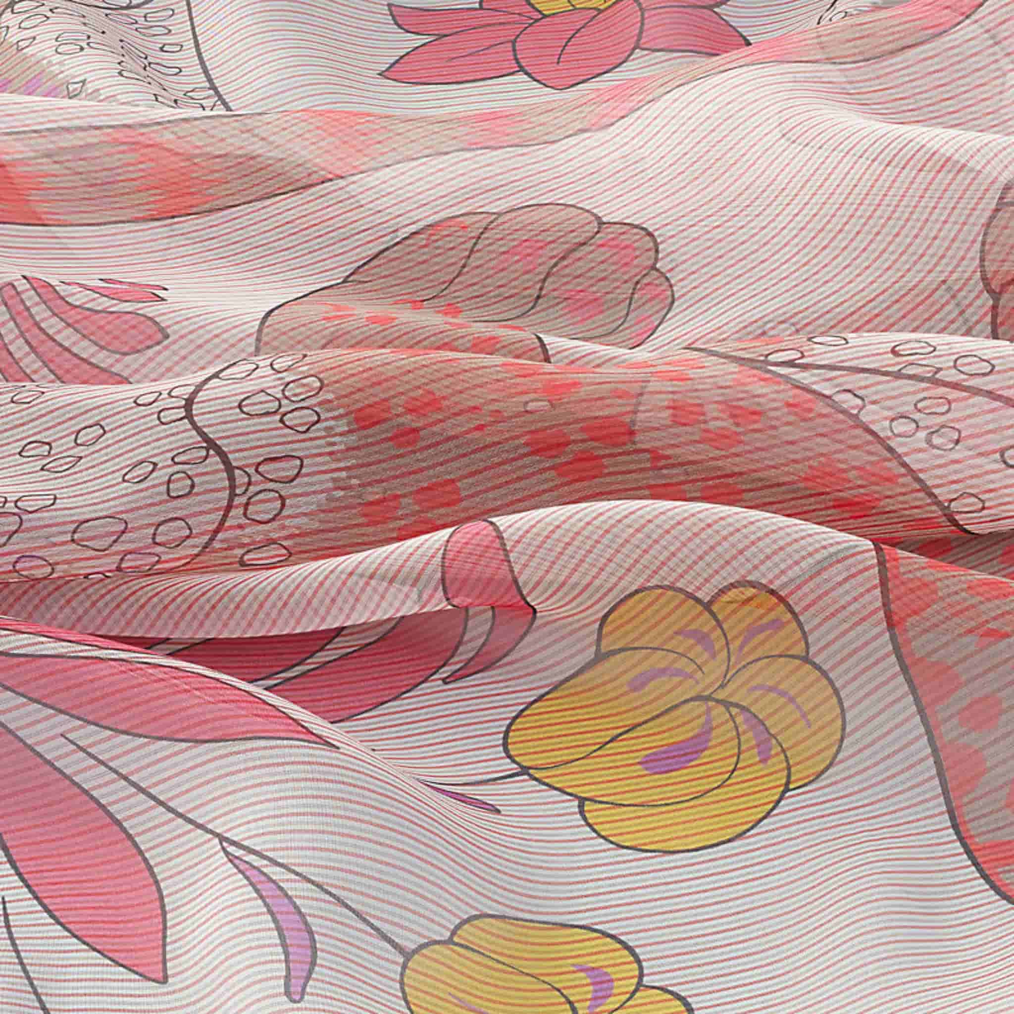 Hermes Les Leopards Scarf 140, Gris, Chine Rose, Close