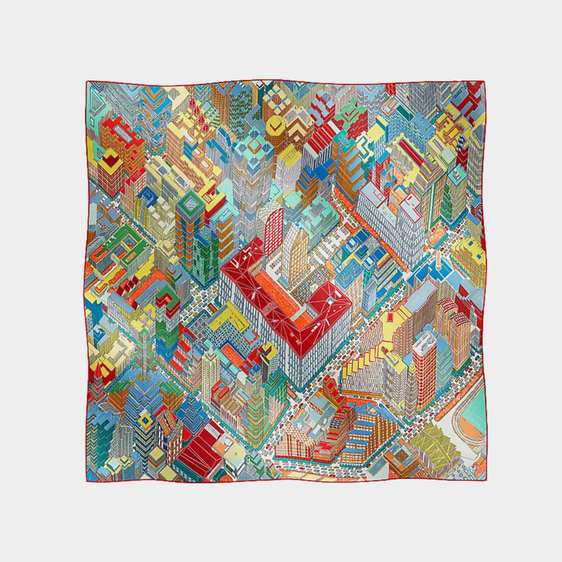 Hermes Pantin City Scarf 90, Front