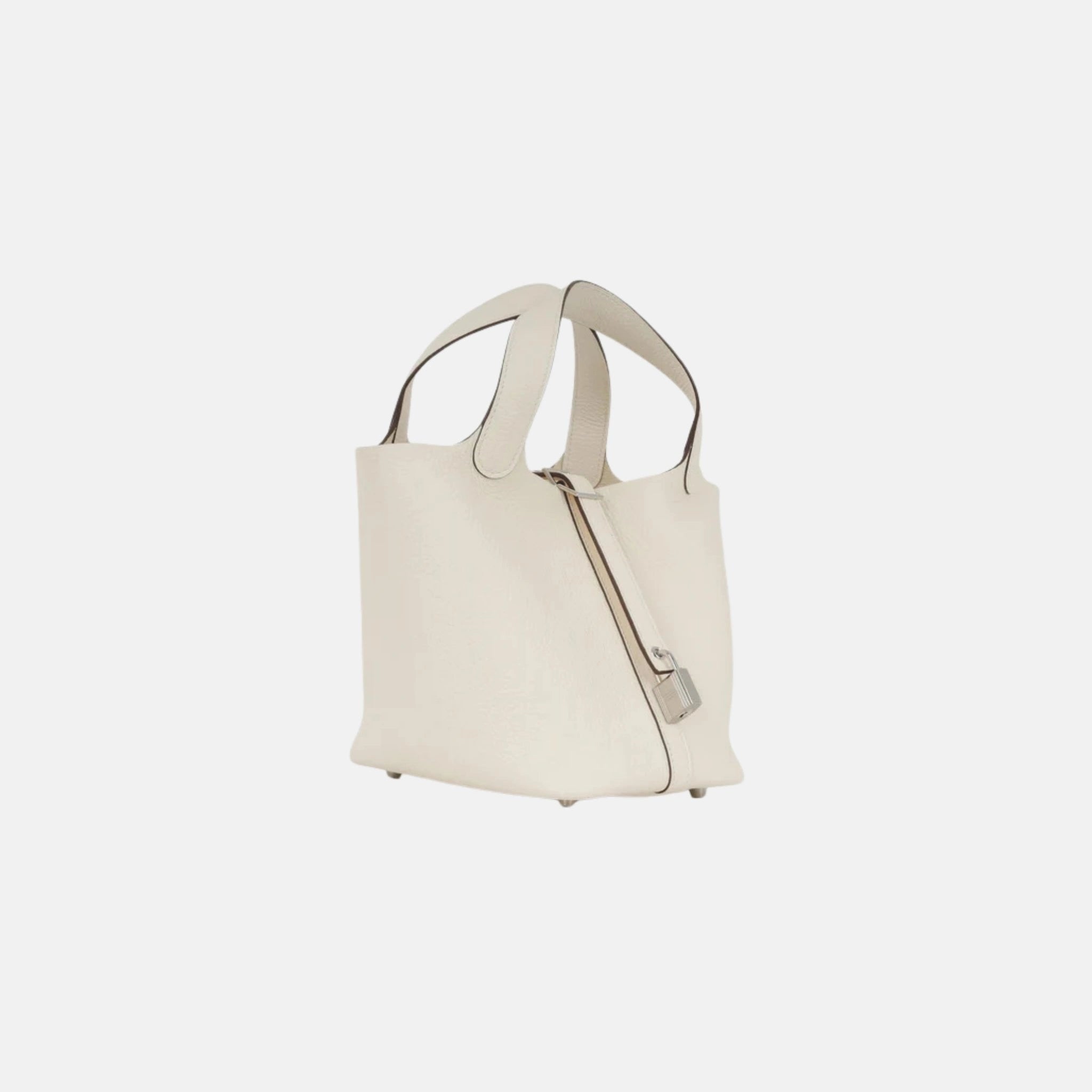 Hermes Picotin 18 Nata Clemence GHW, Side