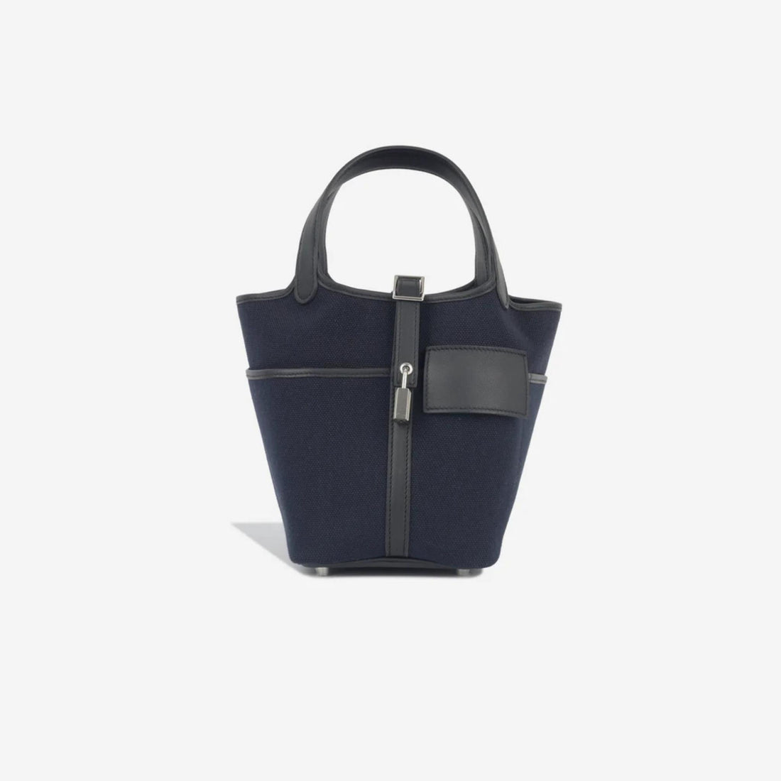 Hermes Picotin Cargo Bleu Nuit PHW, Front