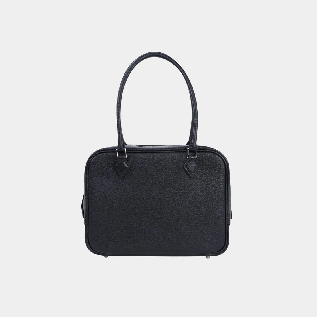 Hermes Plume Mini Black PHW, Front