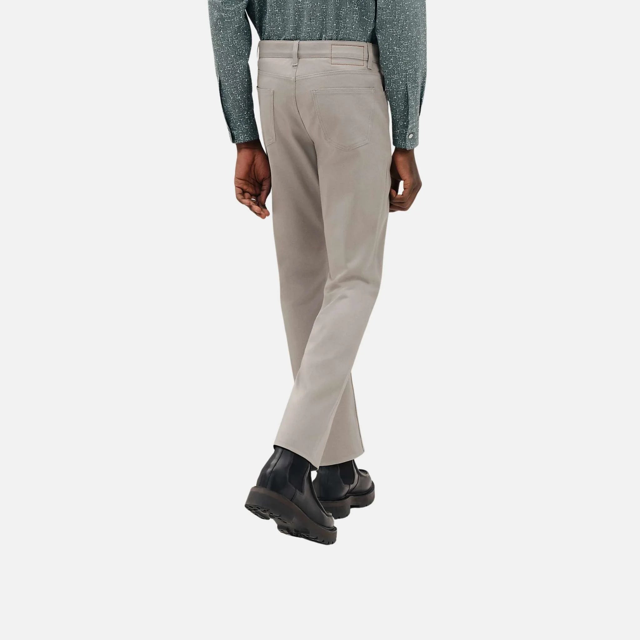 Hermes Straight Cut Jeans, Pierre, Back