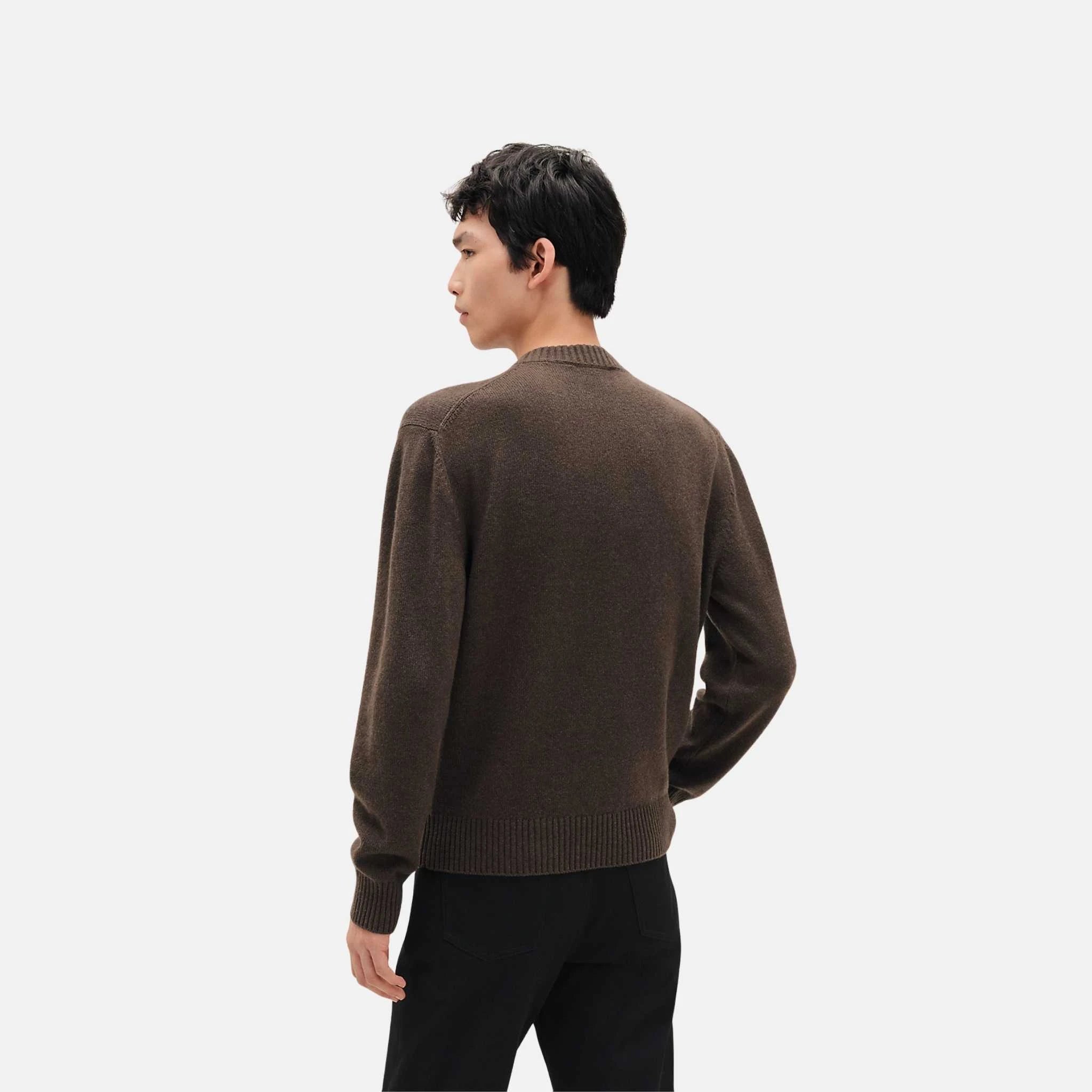 Hermes Tangram Horse Round Neck Sweater, Back