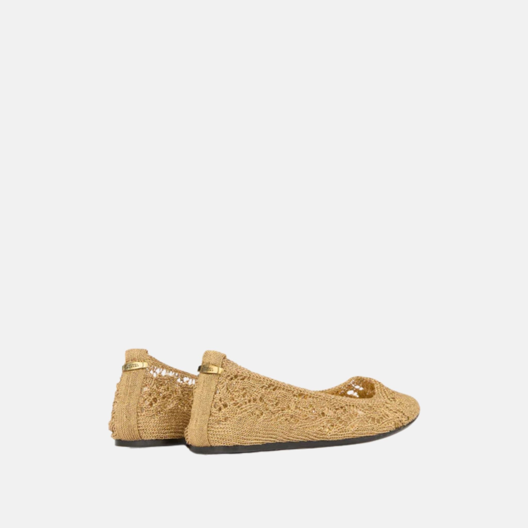 Isabel Marant Belna Crochet Ballet Flats, Back