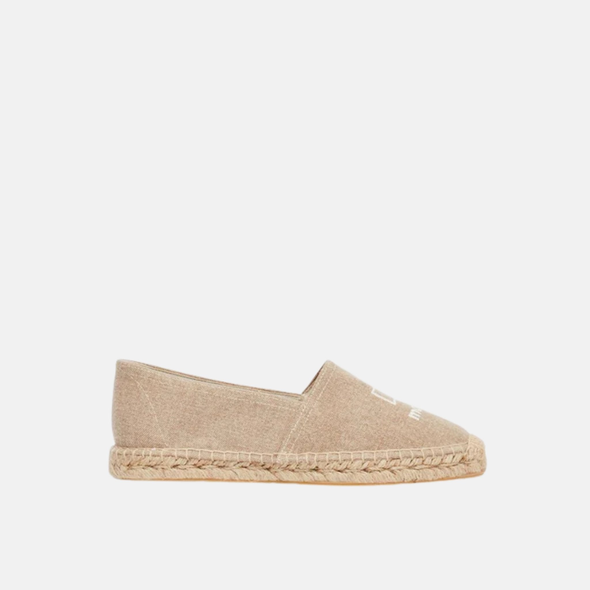 Isabel Marant Canae Canvas Espadrilles, Beige, Side