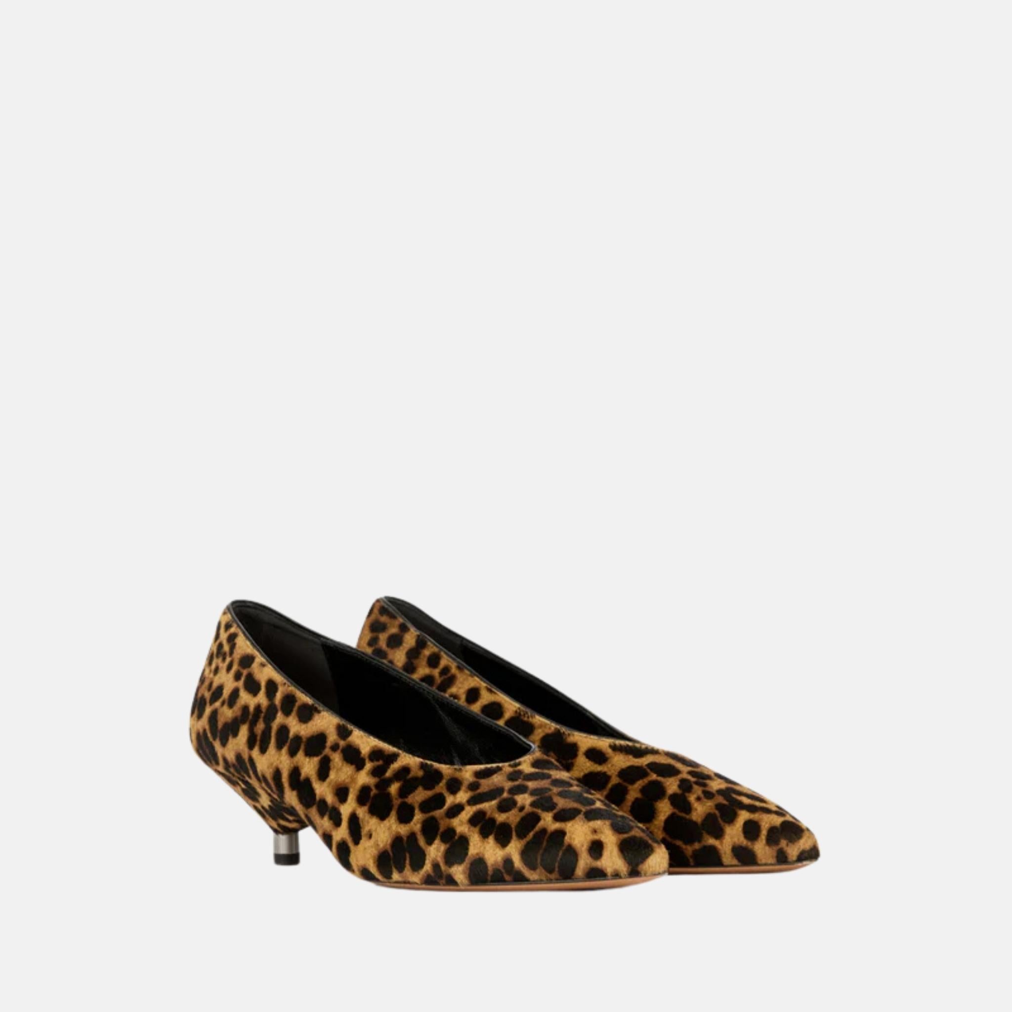 Isabel Marant Ebisa Printed Leather Pumps, Front
