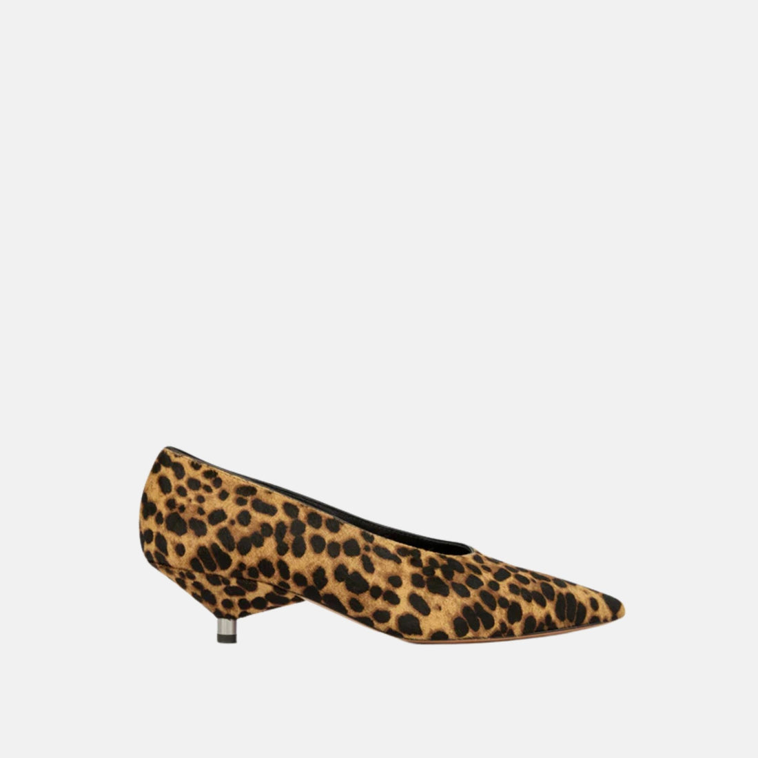 Isabel Marant Ebisa Printed Leather Pumps, Side