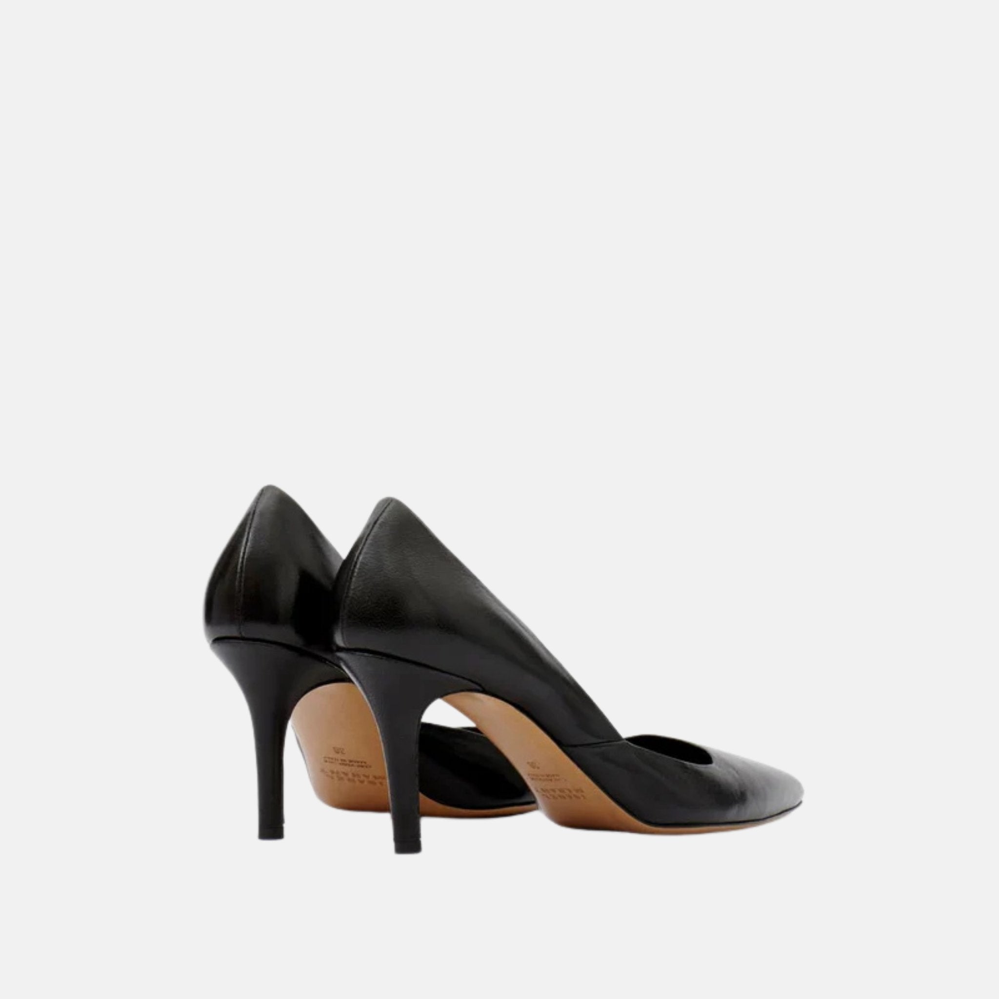 Isabel Marant Purcy Pumps In Lamb Leather,  Back