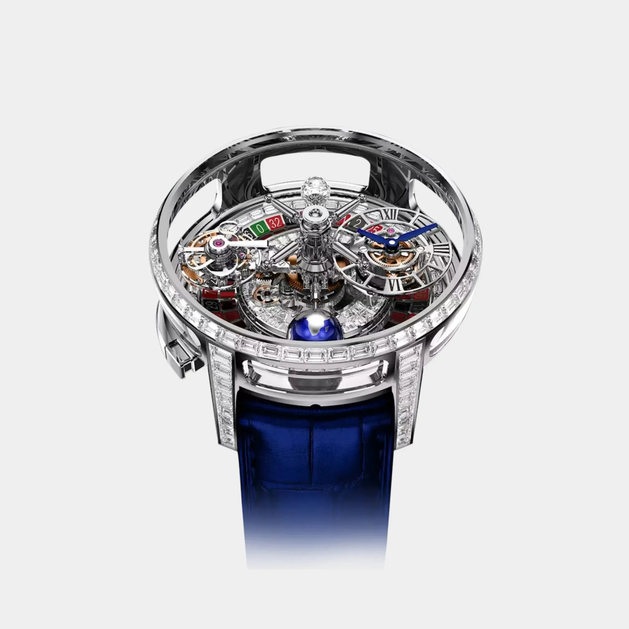 Jacob & Co. Astronomia Casino White Gold Baguette AT860.30.BD.BD.A