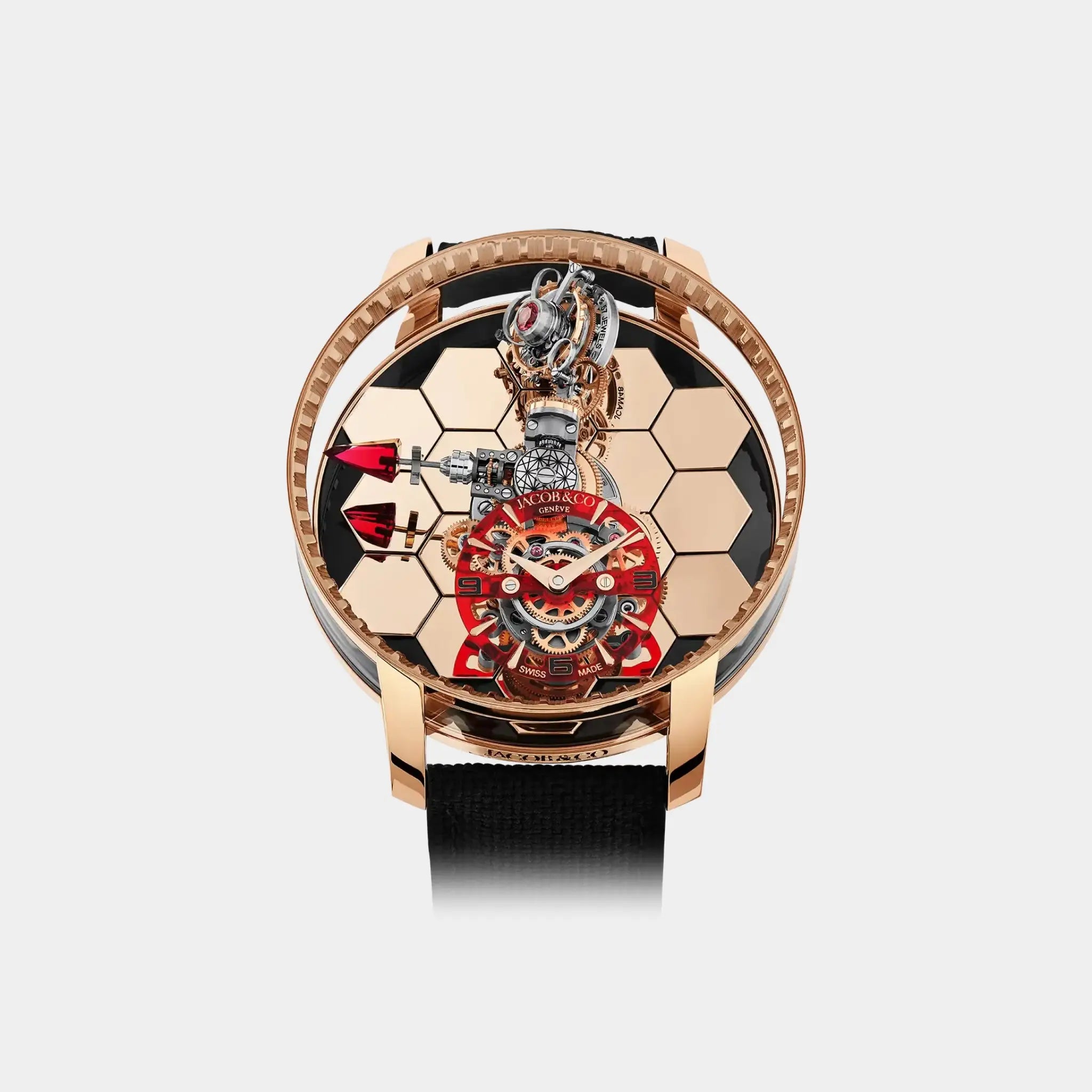 Jacob & Co. Astronomia Revolution Rose Gold AT170.40.AB.AB.A, Front