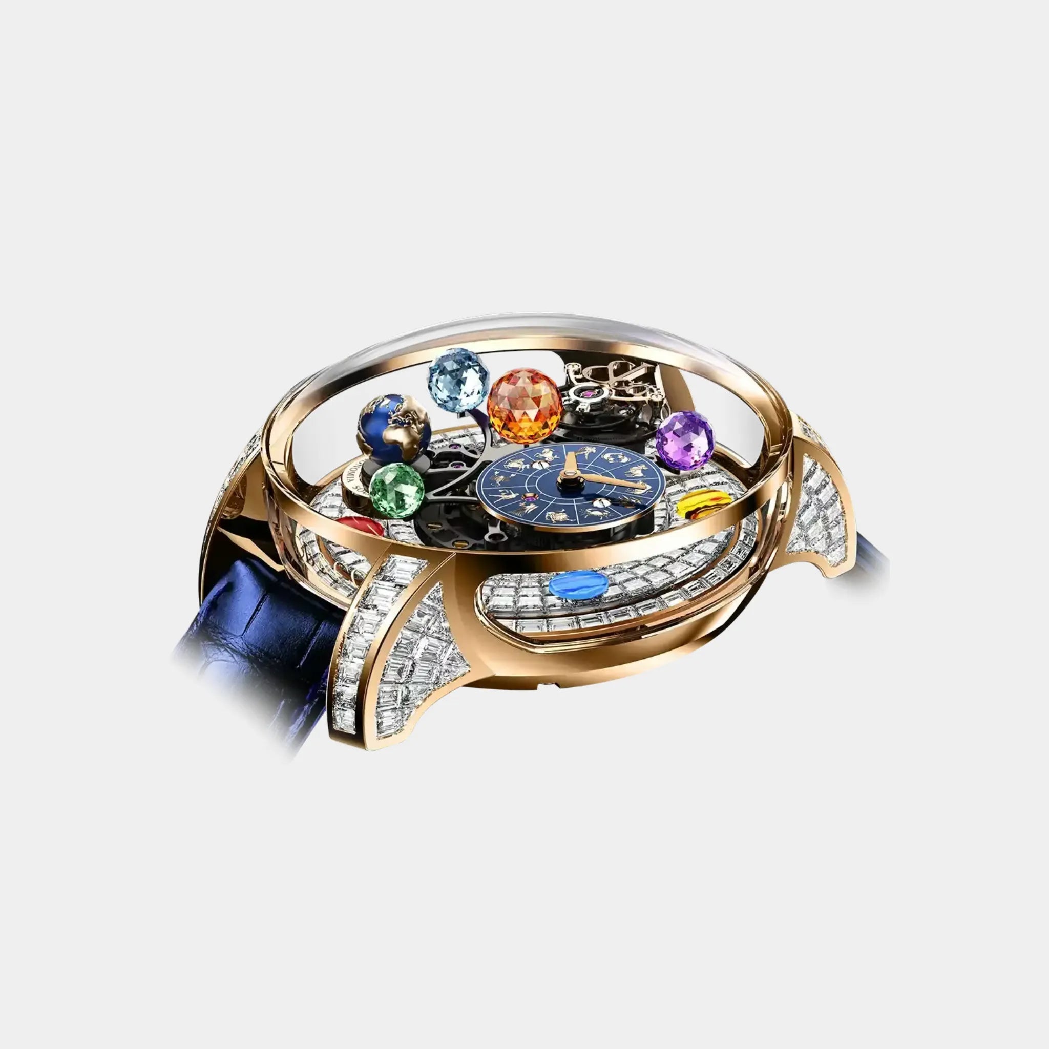 Jacob & Co. Astronomia Solar Zodiac Baguette AS910.40.BD.BD.A