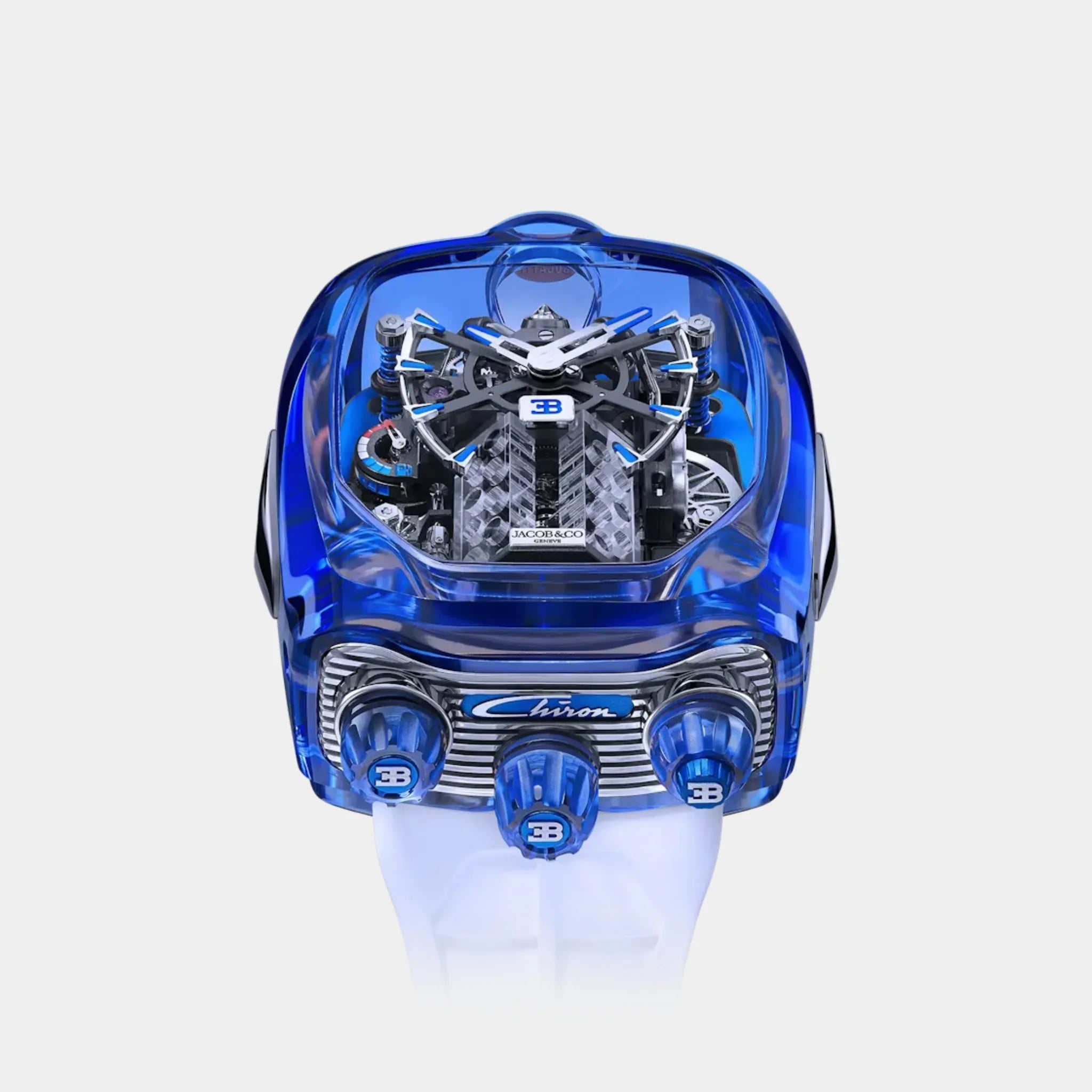 Jacob & Co. Bugatti Chiron Tourbillon Blue Sapphire Crystal