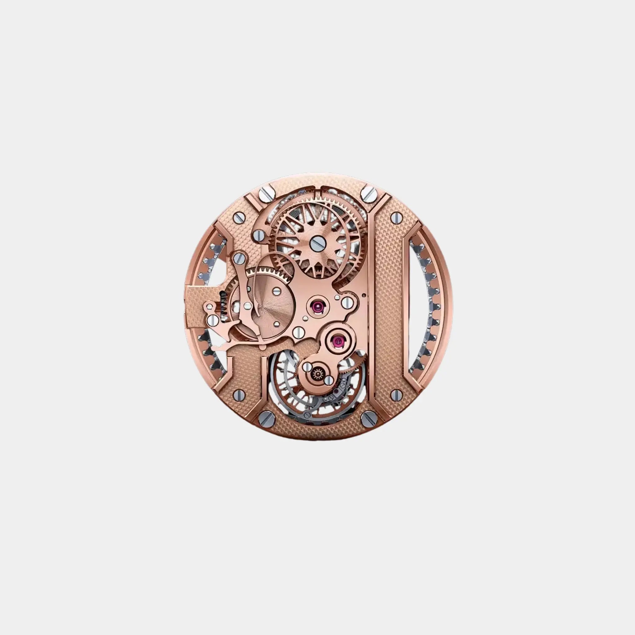Jacob & Co. Epic X Tourbillon Baguette Rose Gold EX520.43.BD.AA.B40BD, Movement