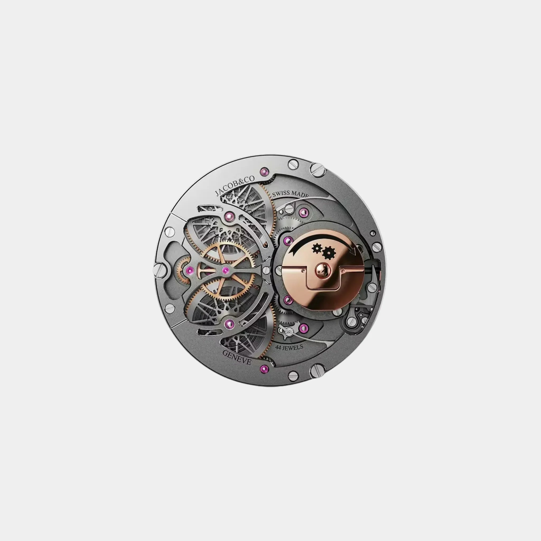Jacob & Co. God of Time Rose Gold JA060.40.AA.AA.A, Movement