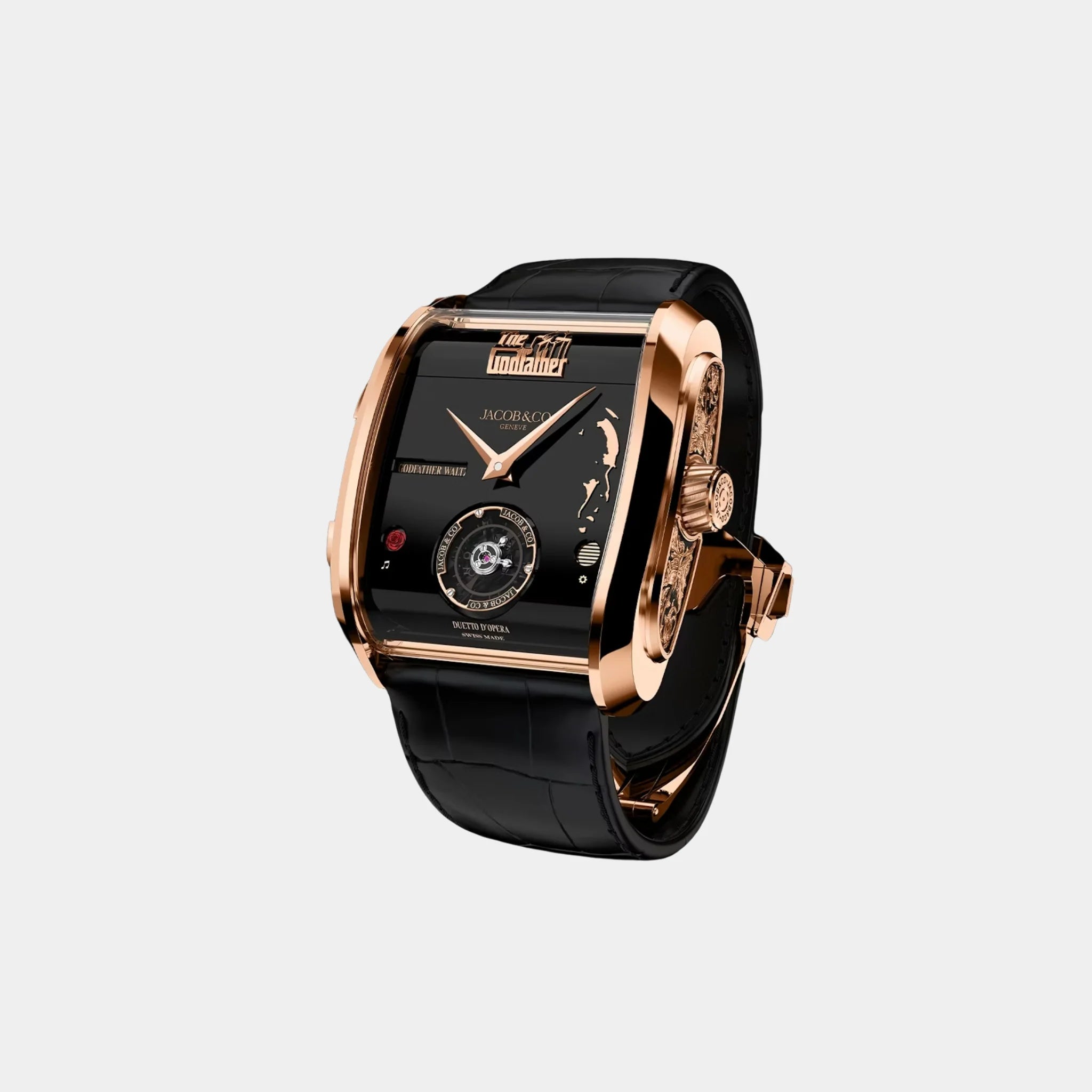 Jacob & Co The Godfather II Rose Gold OP200.40.AA.AB.ABALA, Front