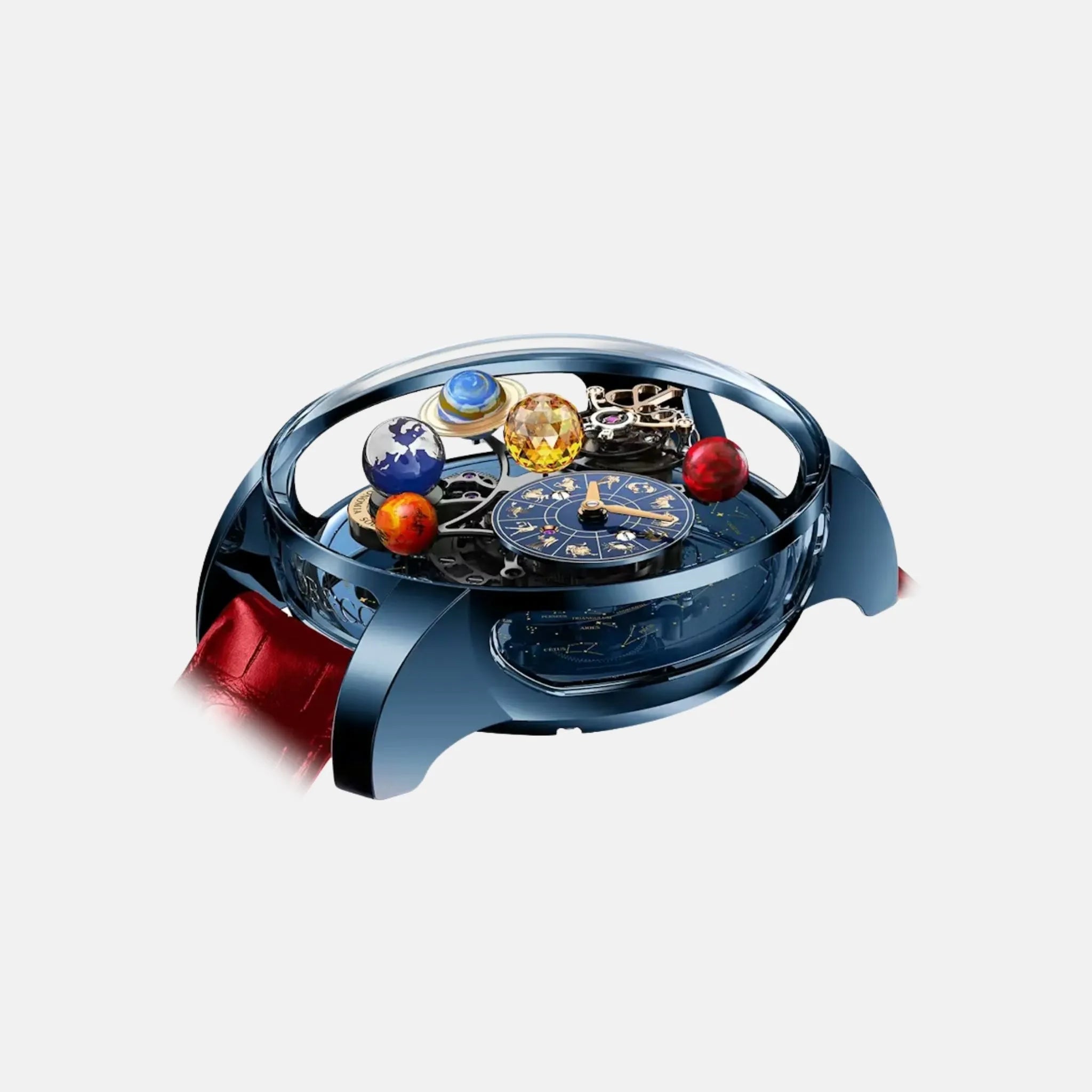 Jacob & Co Astronomia Solar Zodiac Blue Titanium AS310.22.AA.AA.A