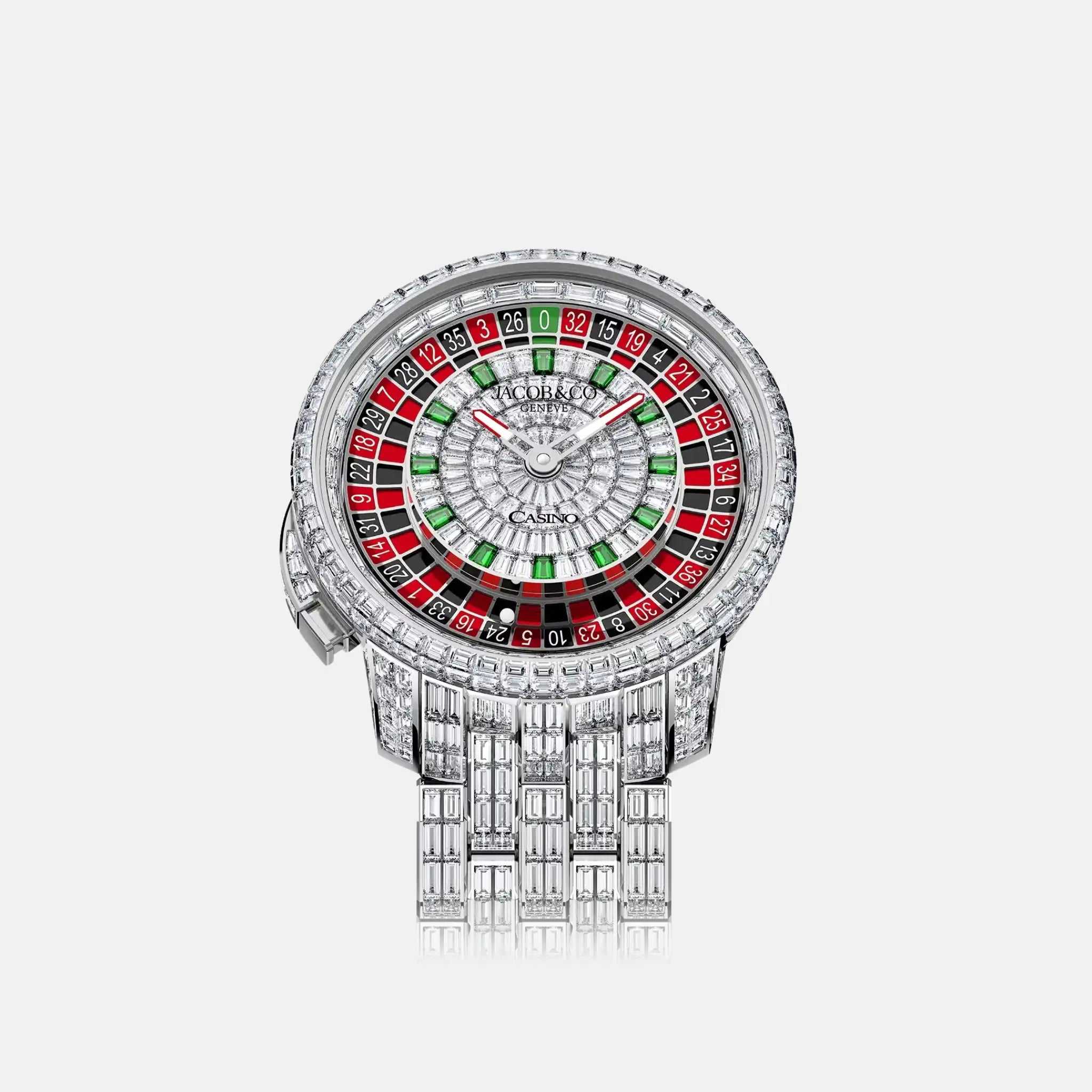 Jacob & Co Casino Tourbillon Full Baguette CA800.39.BD.BA.A39BD
