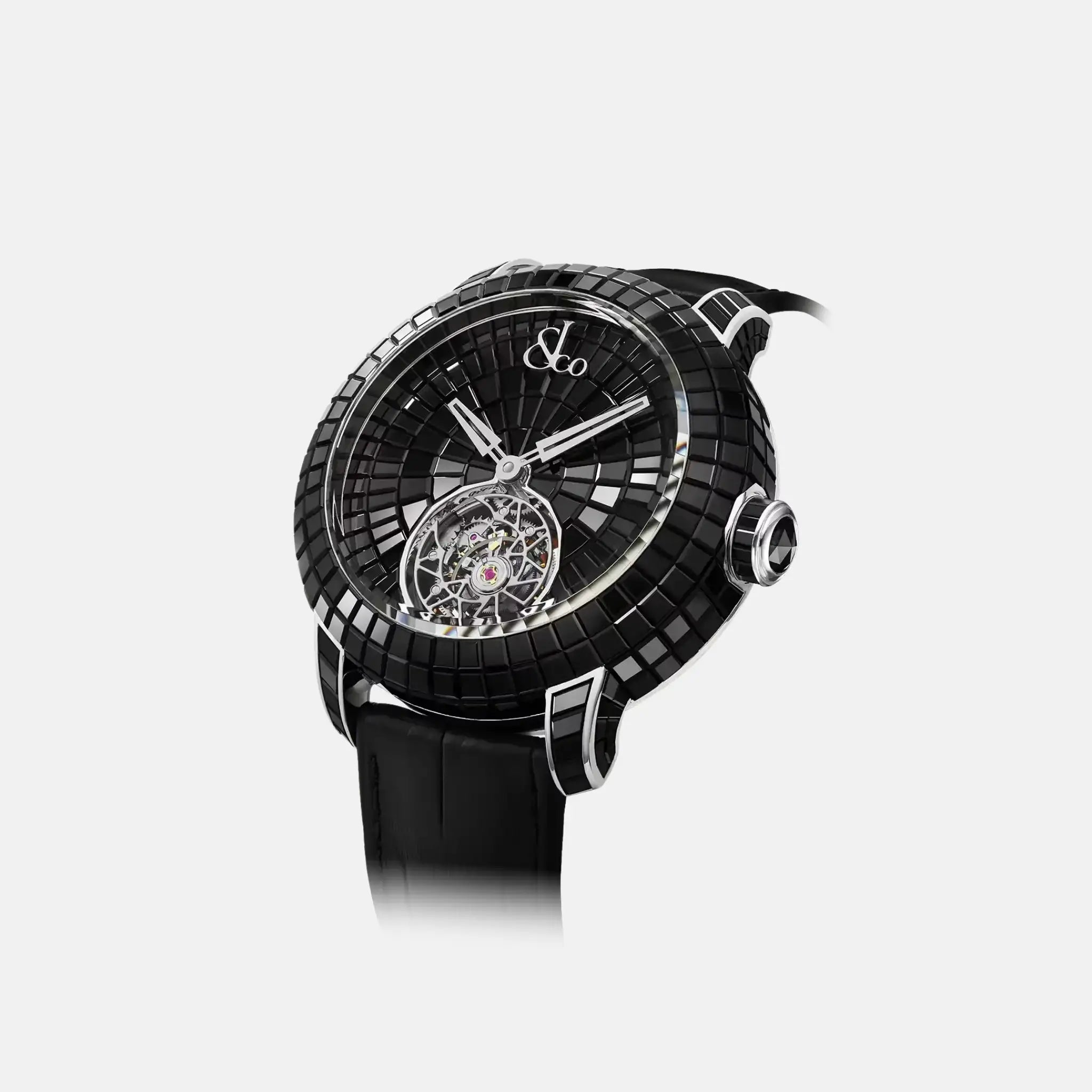 Caviar Tourbillon Black Spinels CV210.30.AG.AA.A