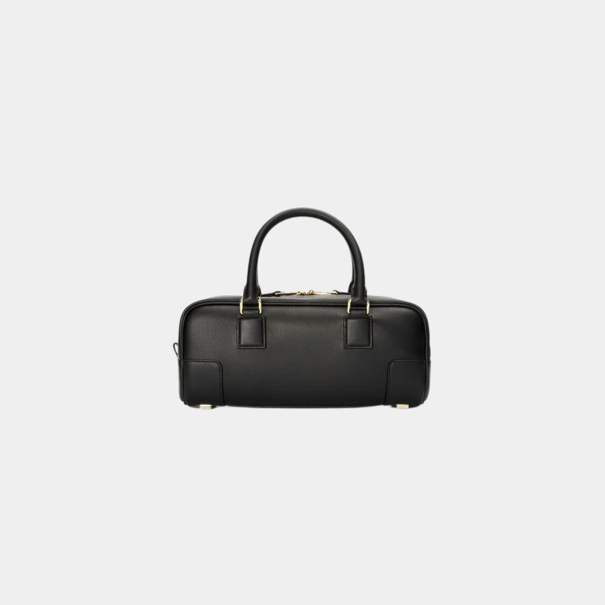 Loewe Amazona 23 Cropped Bag In Nappa Calfskin, Black, Back