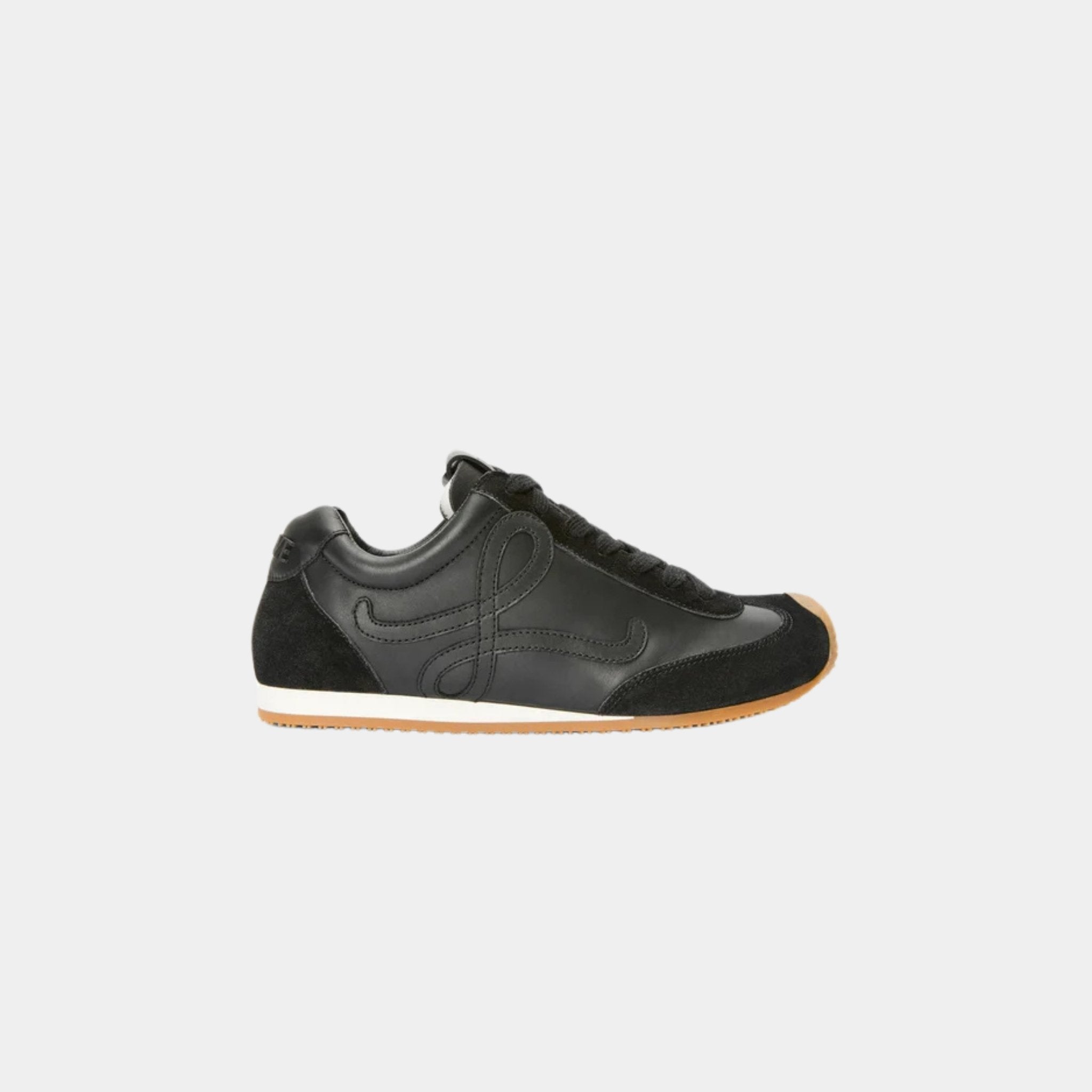 Loewe Ballet Runner 2.0 In Soft Calfskin, Black, Side