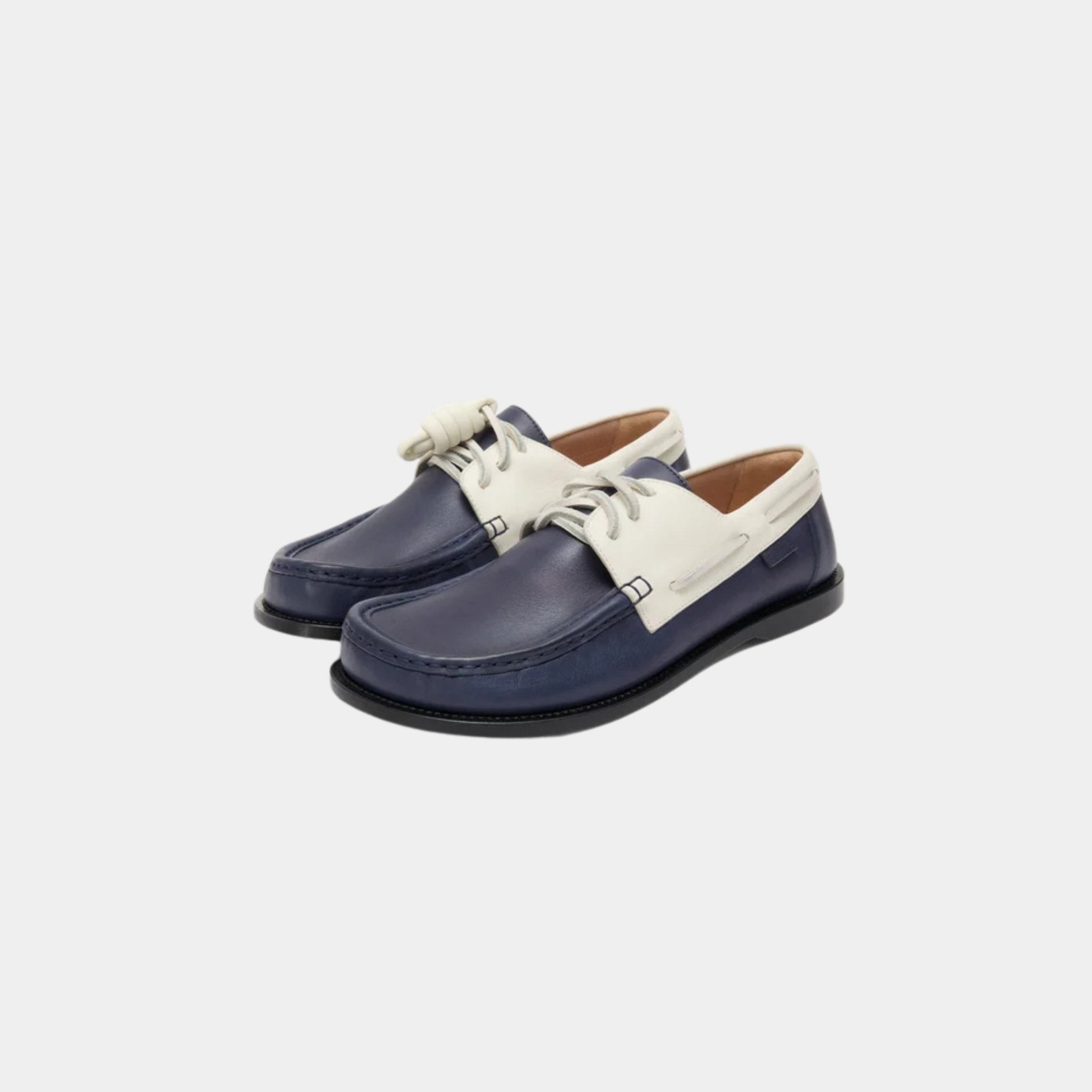 Loewe Campo Boat Shoe Soft Calfskin, Front