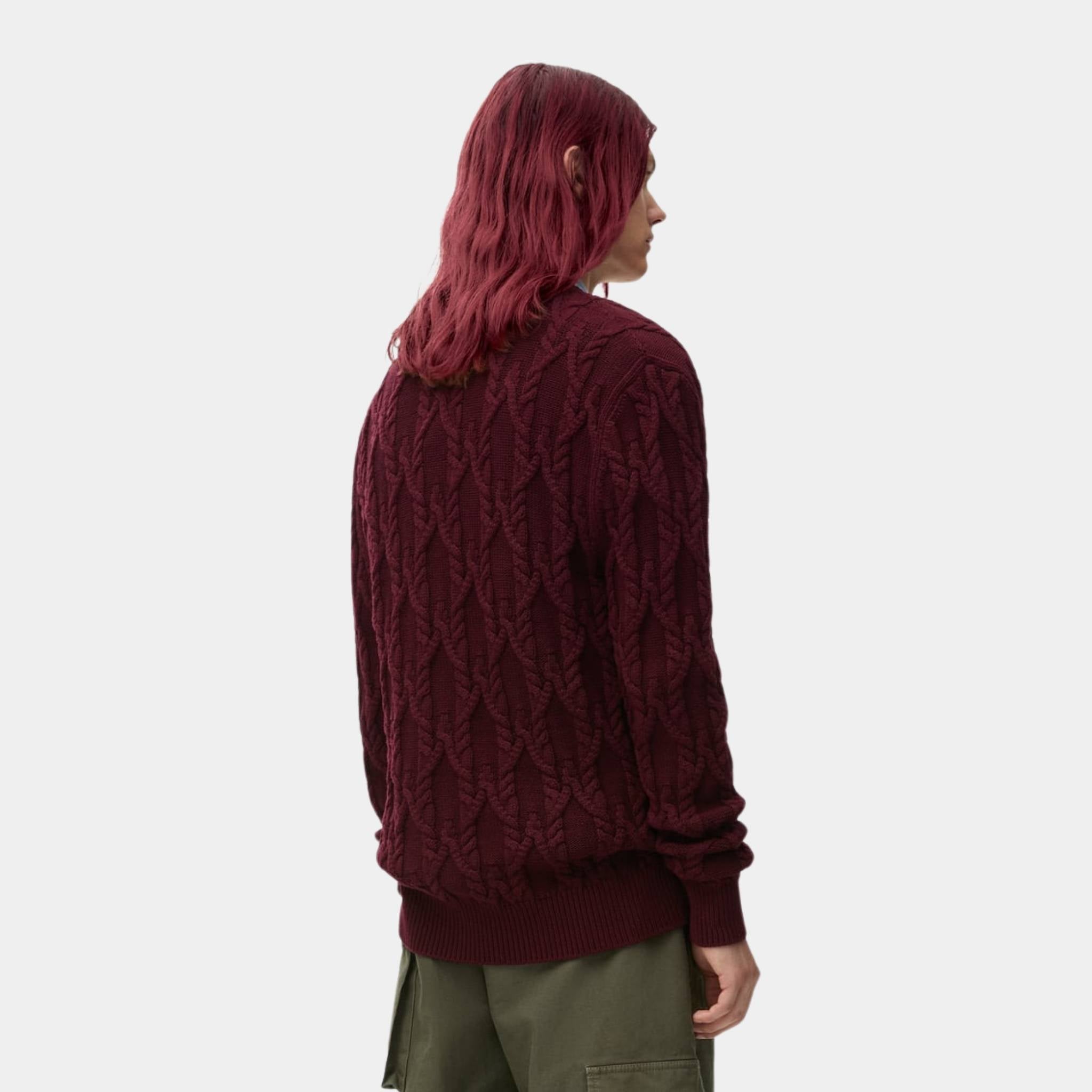 Loewe Cardigan in Cotton, Back