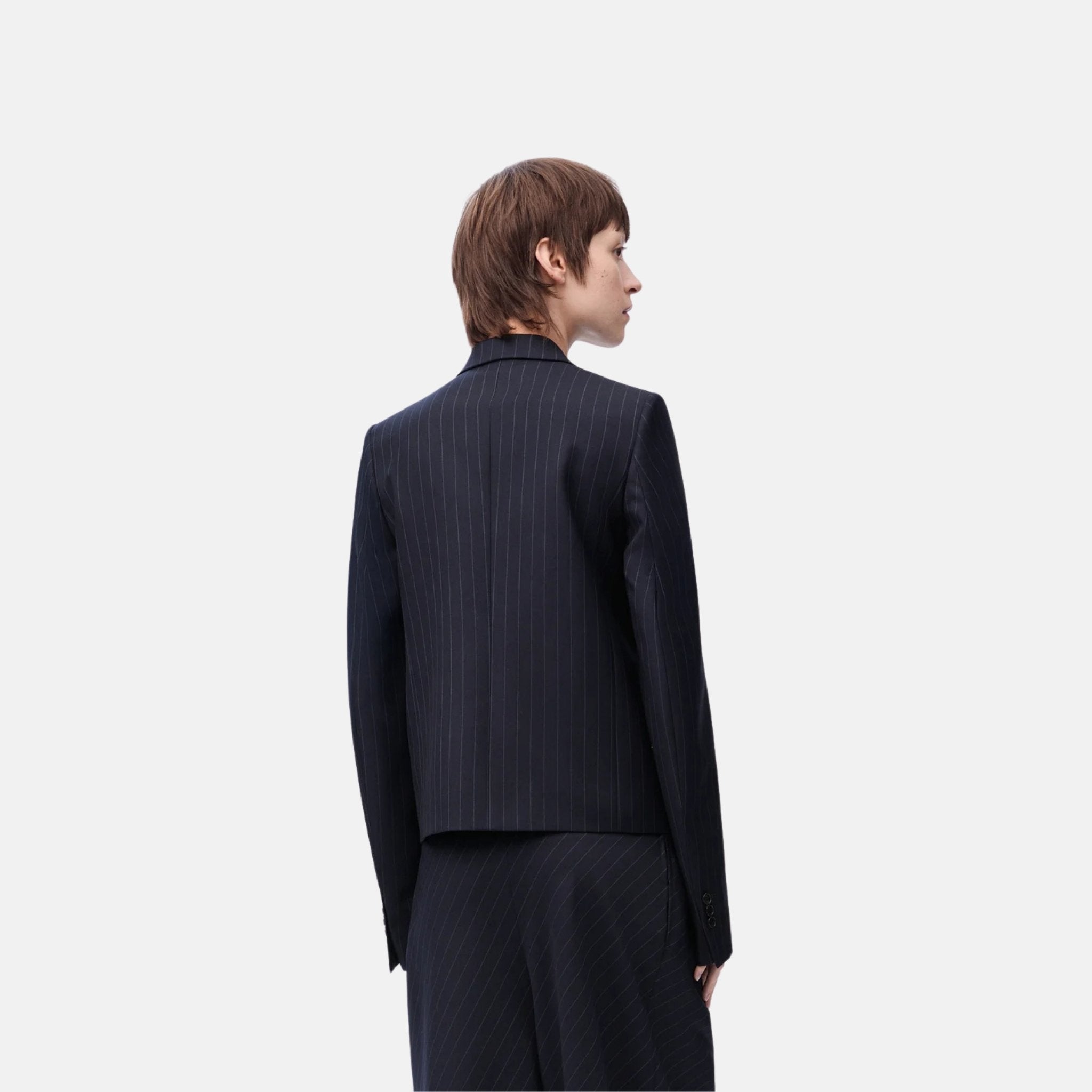 Loewe Jacket In Wool Fully Lined, Back