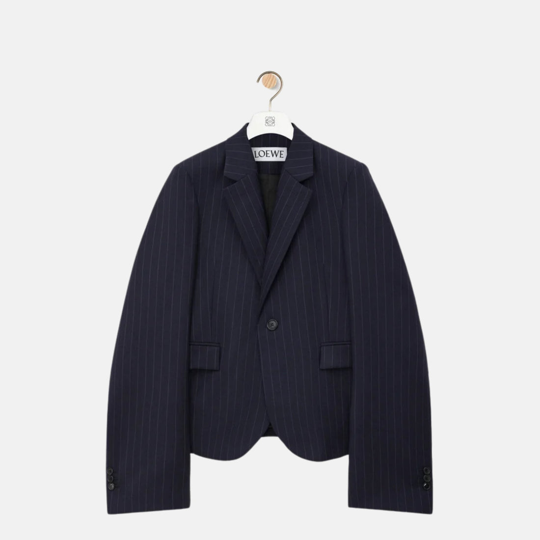 Loewe Jacket In Wool Fully Lined, Front