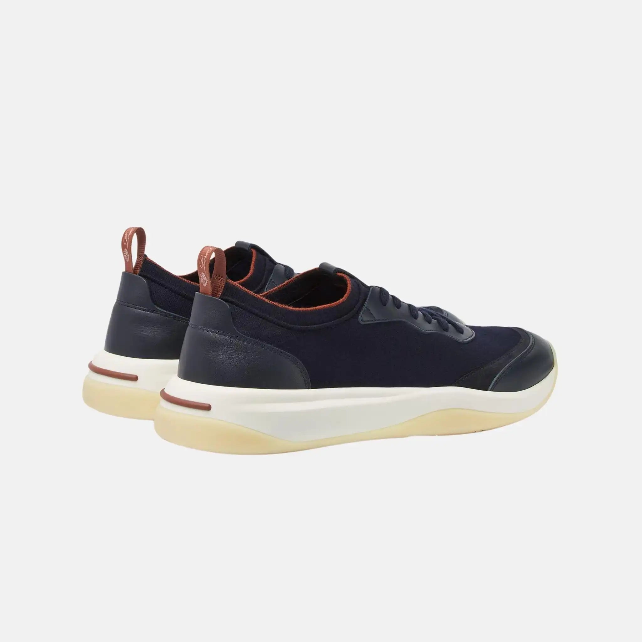 Loro Piana 410 LP Walk The Gift Of Kings Sneaker, Navy Blue, Back