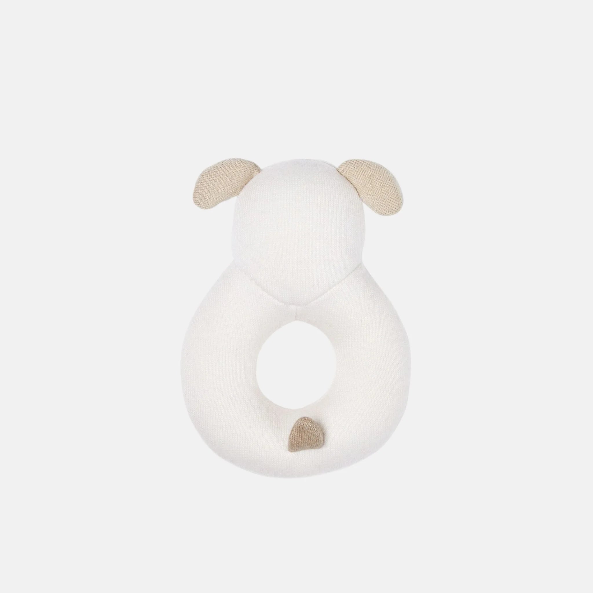 Loro Piana Baby Dog Rattle Virgin Wool, Back