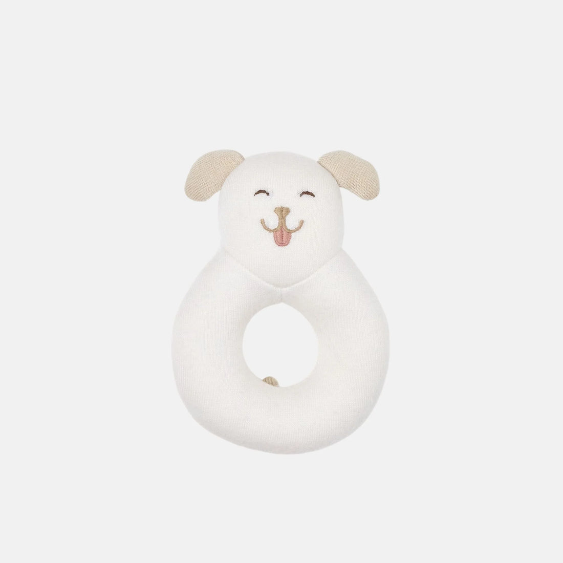 Loro Piana Baby Dog Rattle Virgin Wool, Front