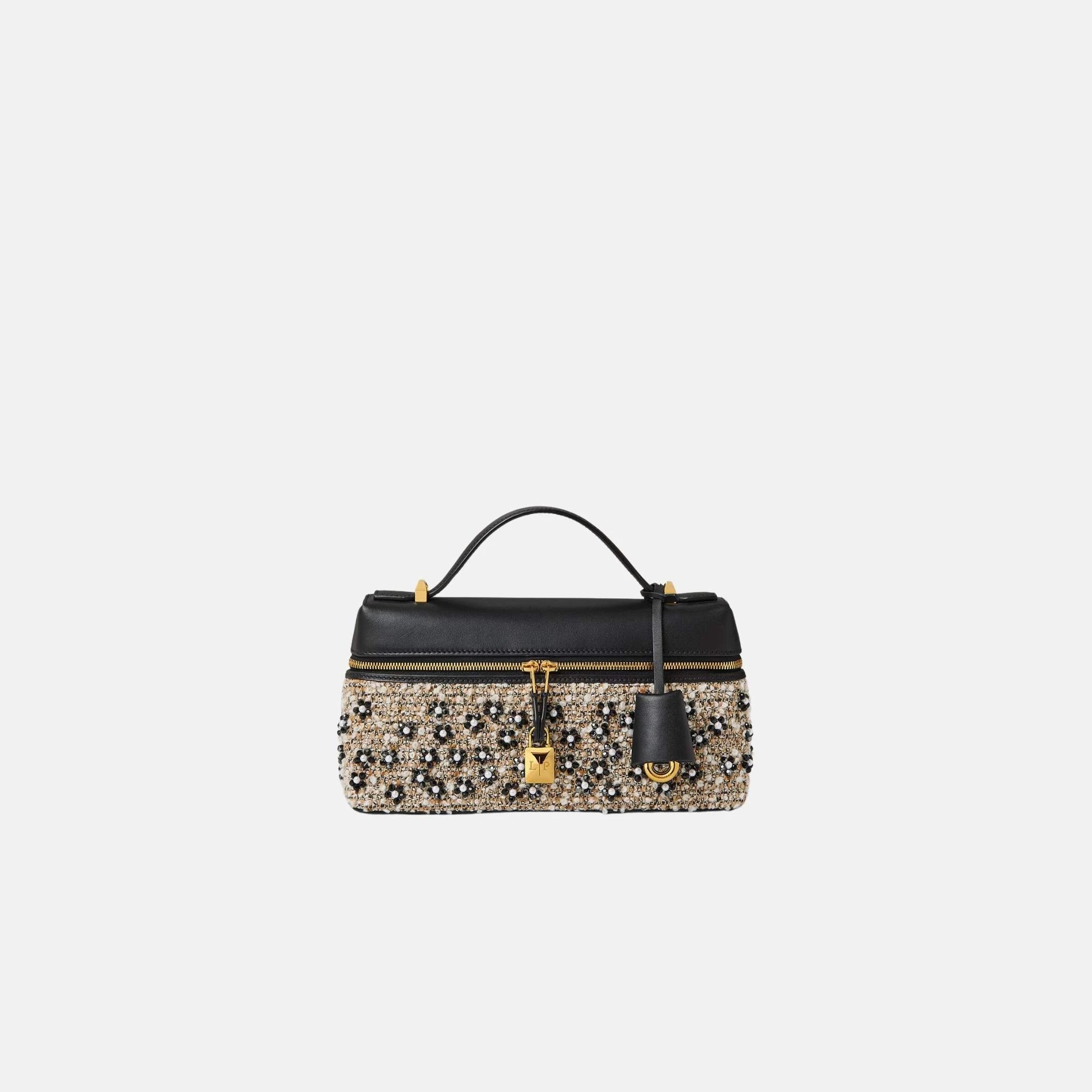 Loro Piana Extra Bag L23 in Cotton Cashmere Silk Wool, Front
