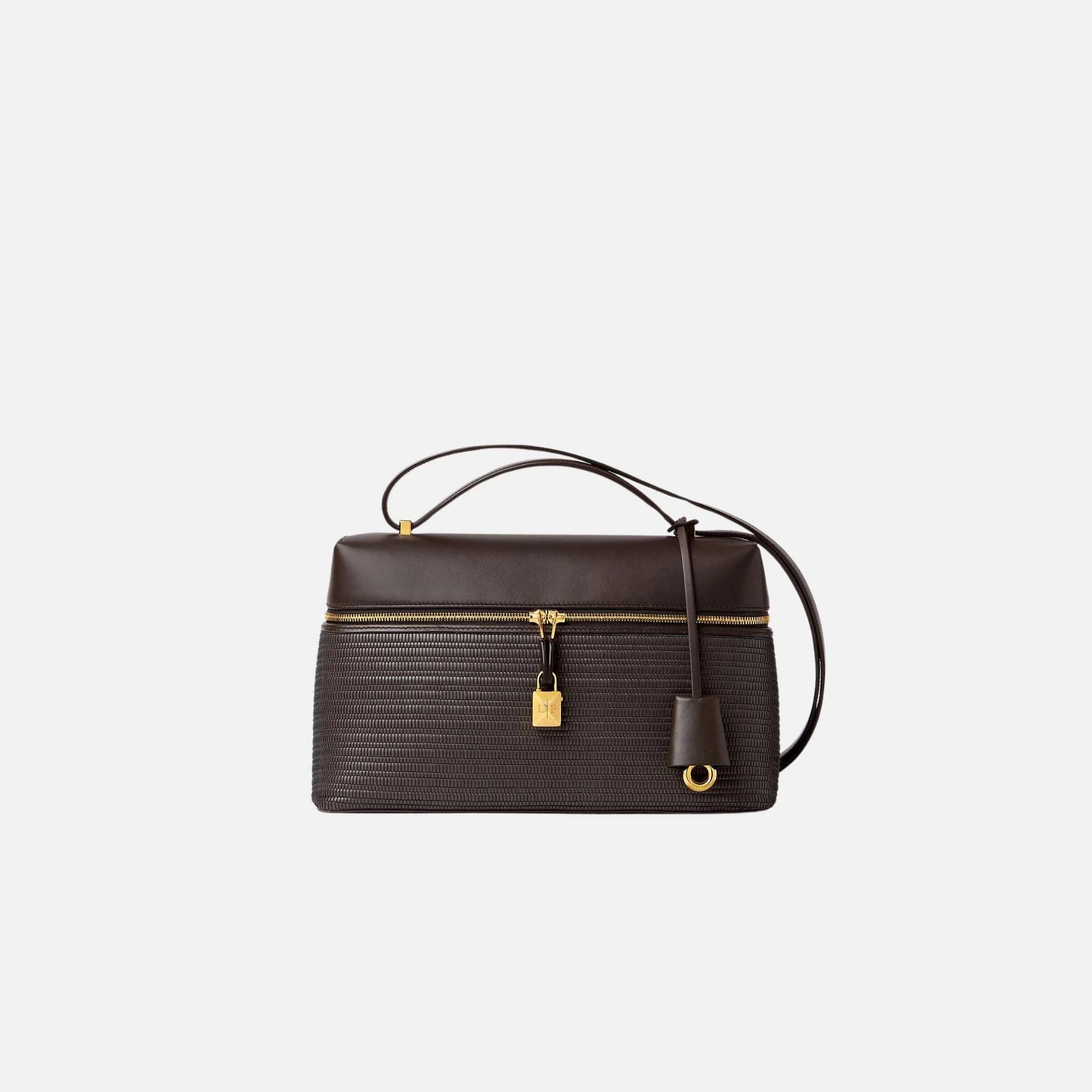 Loro Piana Extra Bag L27 in Ox Leather, Front