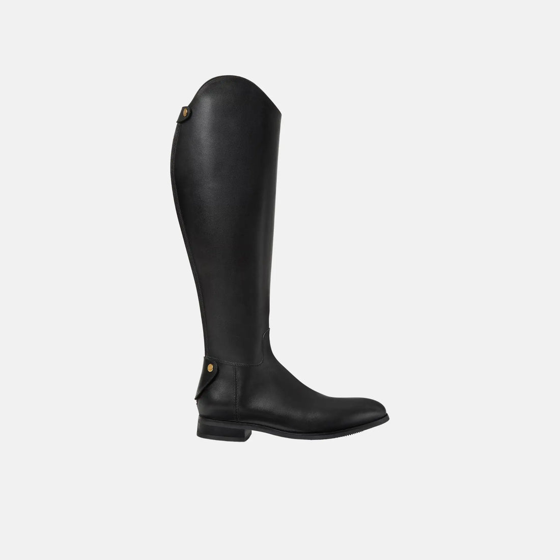 Loro Piana Horseriding High Boot Calfskin, Black, Side