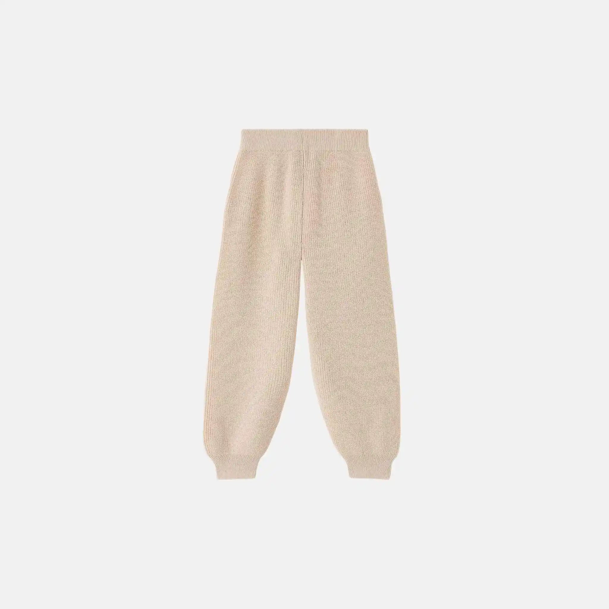 Loro Piana Kids Honey Pants in Cashmere, Blurywood, Back