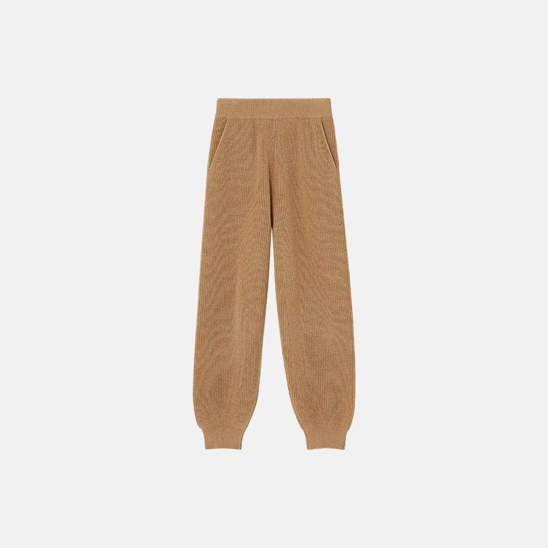 Loro Piana Kids Honey Pants in Cashmere, Sandrift, Front