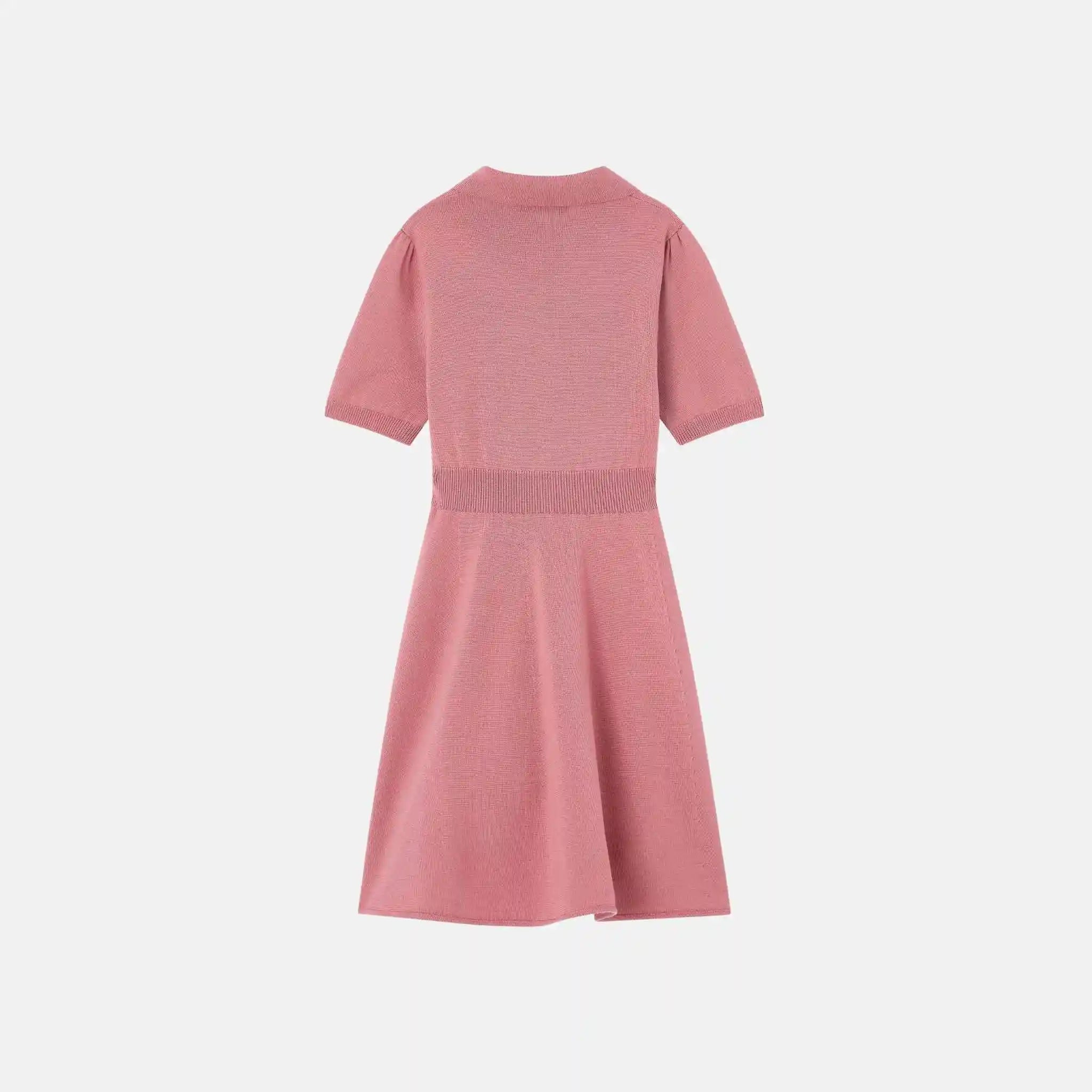 Loro Piana Kids Marvelous Dress in Wish Wool, Back